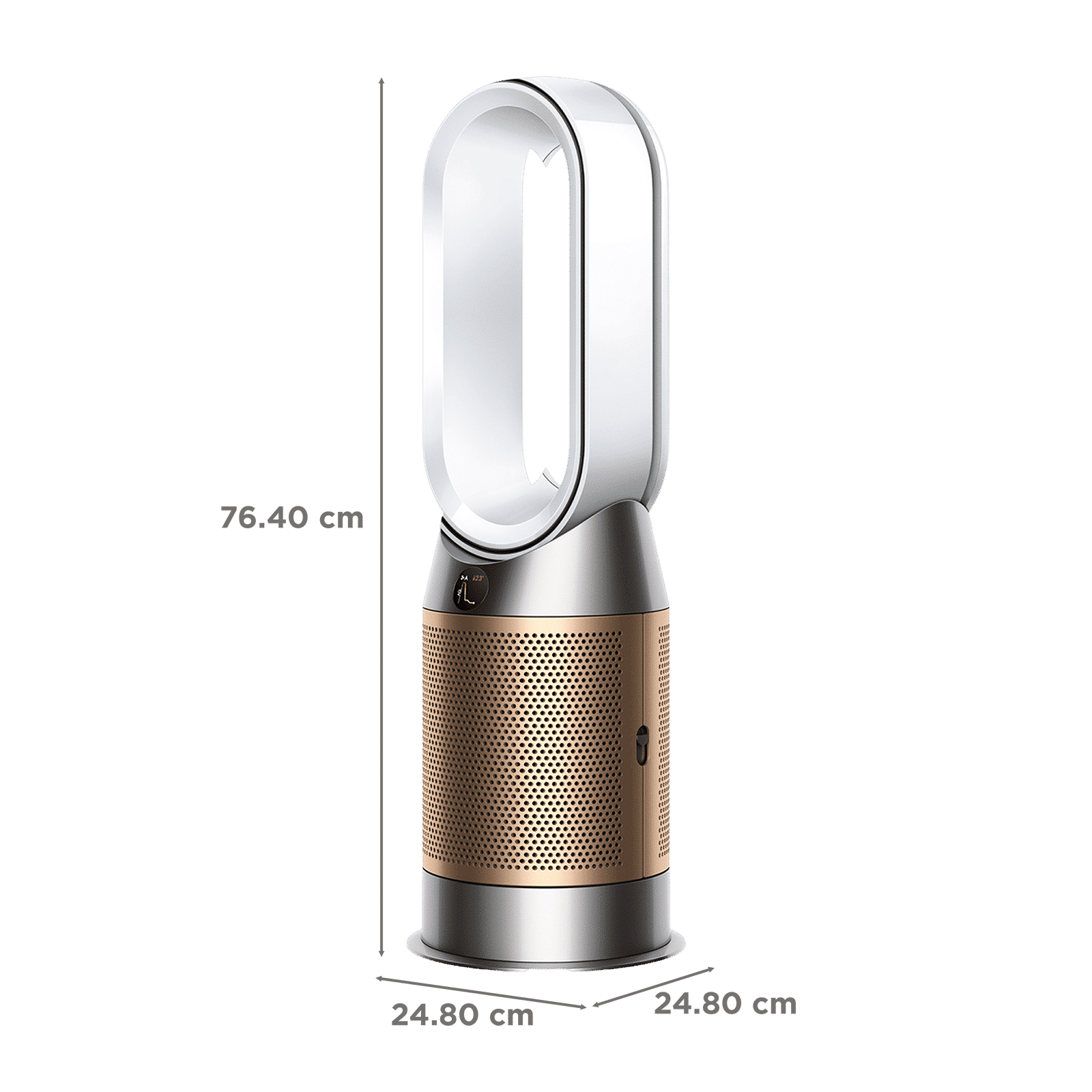 dyson Hot and Cool HP12 Air Purifier with Remote Control (Allergy Friendly, White & Gold)_2