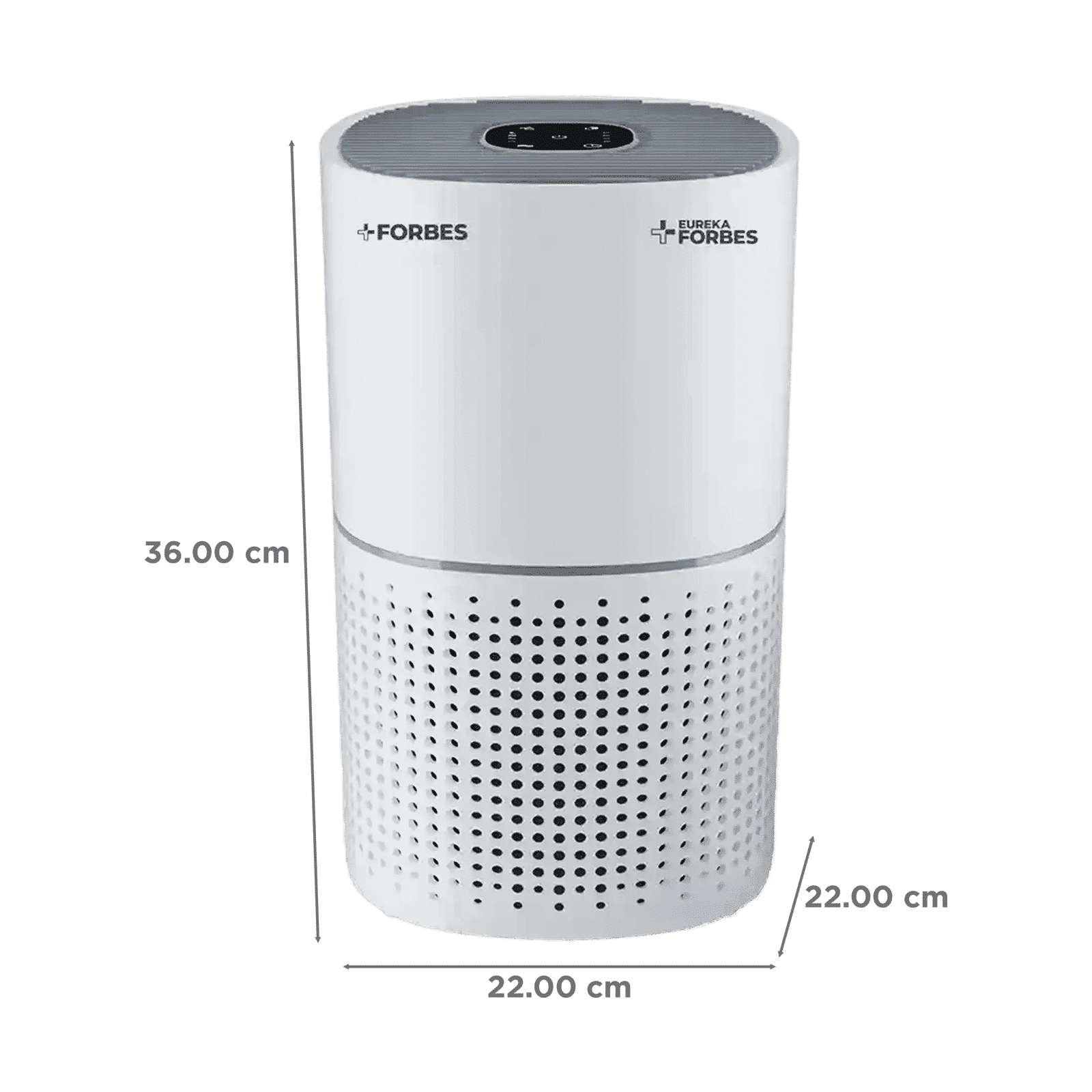 EUREKA FORBES 230 Air Purifier with Surround 360 Degree Air Intake Technology (4-Stage Air Filtration, White)_2