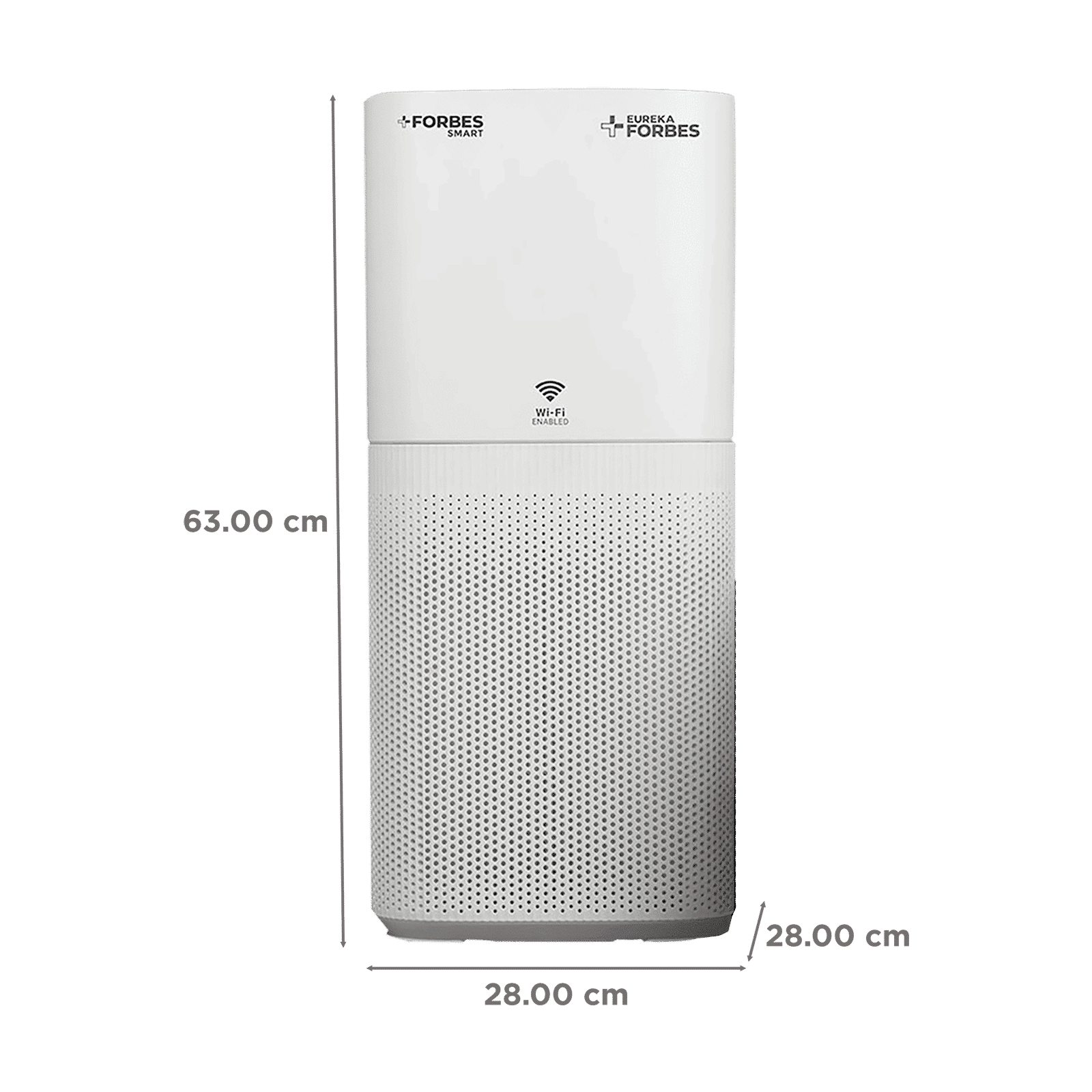 EUREKA FORBES Smart 500 Air Purifier with Surround 360 Degree Air Intake Technology (4-Stage Advanced Air Filtration, White)_2