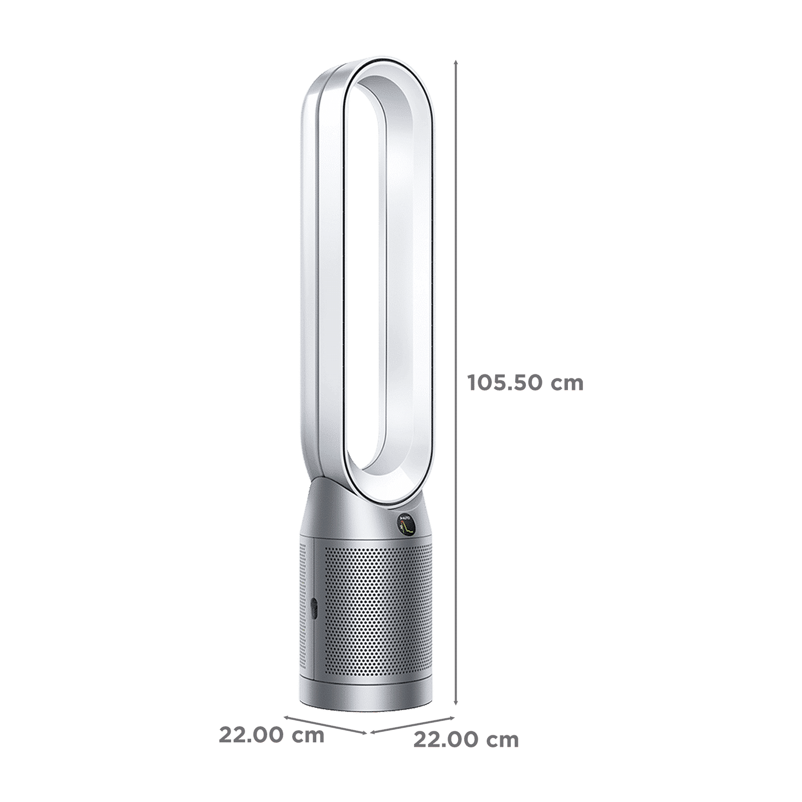 dyson Cool TP11 Air Purifier with Remote Control (Auto Mode Monitors Air Quality, White & Silver)_2