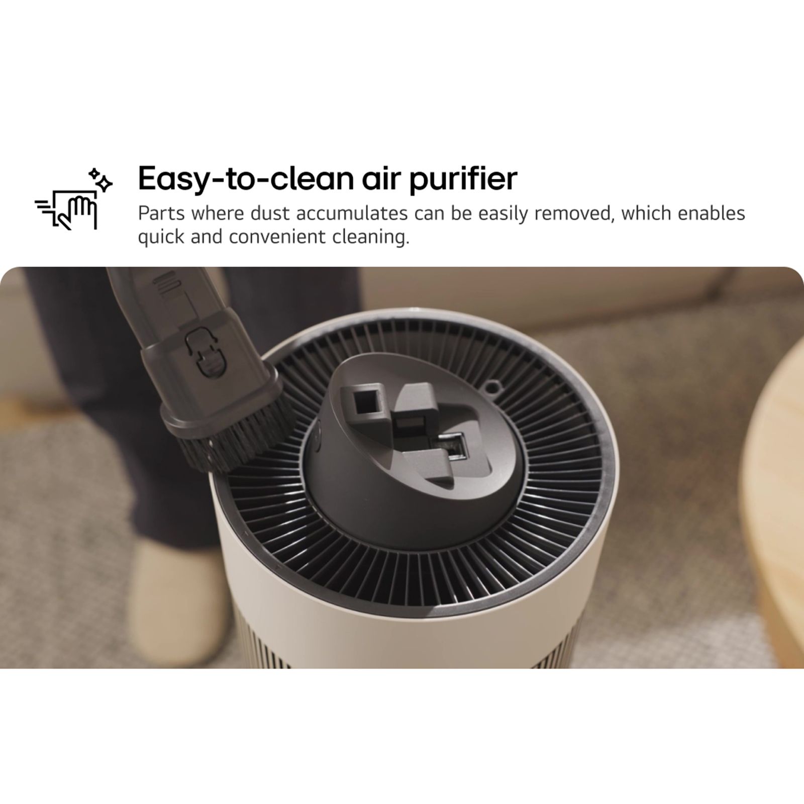 LG PuriCare Smart Air Purifier with Dual Airflow (BLDC Motor, Essence White)_11