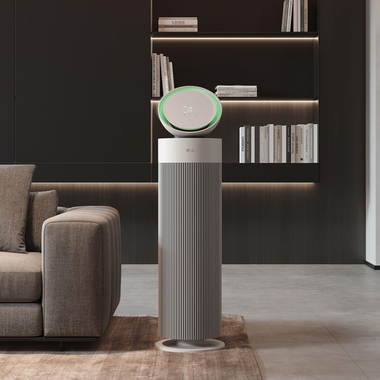 LG PuriCare Smart Air Purifier with Dual Airflow (BLDC Motor, Essence White)_8