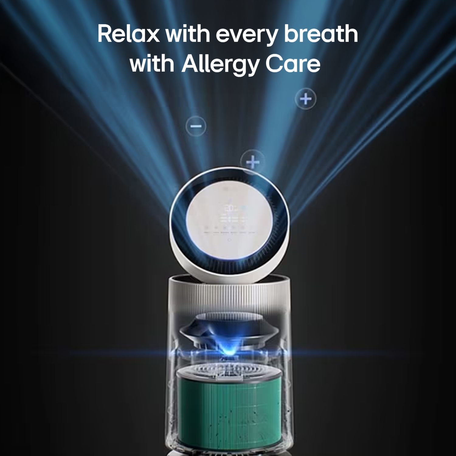 LG PuriCareTM Smart Air Purifier with 360° Air Purification (BLDC Motor, Nature Beige)_12