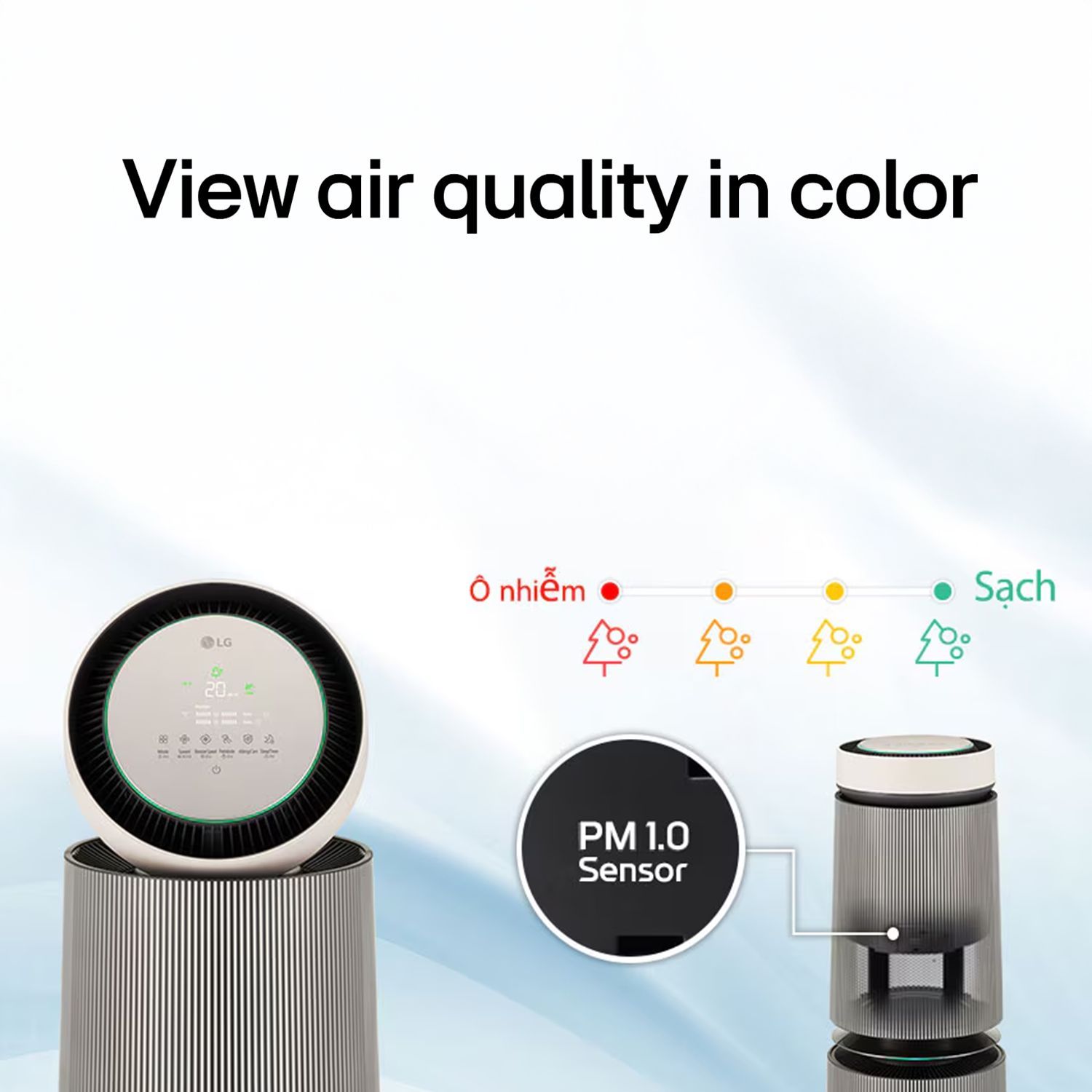 LG PuriCareTM Smart Air Purifier with 360° Air Purification (BLDC Motor, Nature Beige)_19