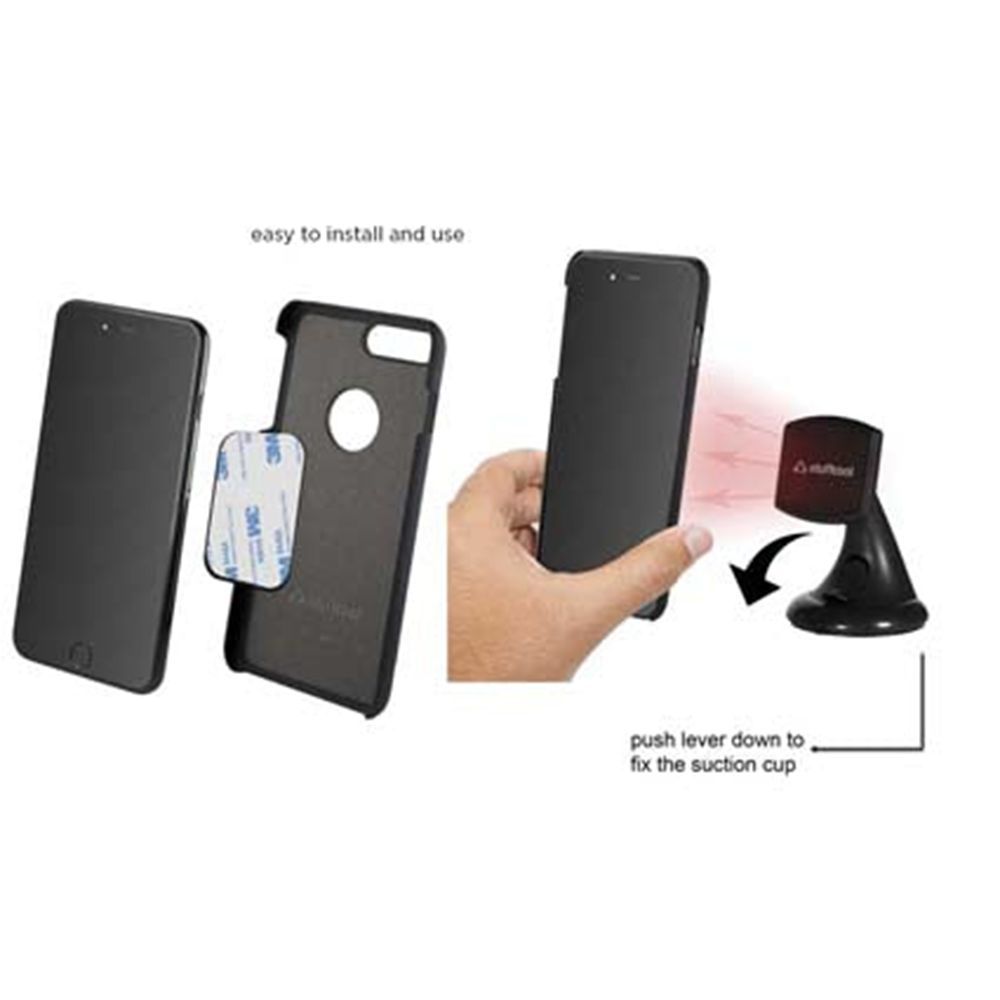 stuffcool Mag Hold Car Mount for Mobile (Cradle Free Design, Black)_9