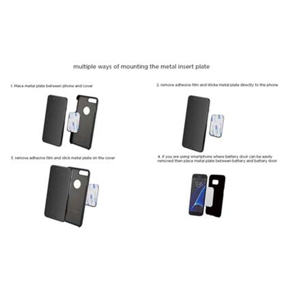 stuffcool Mag Hold Car Mount for Mobile (Cradle Free Design, Black)_5