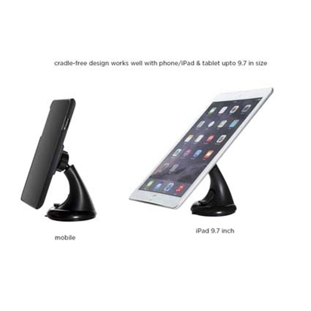 stuffcool Mag Hold Car Mount for Mobile (Cradle Free Design, Black)_7