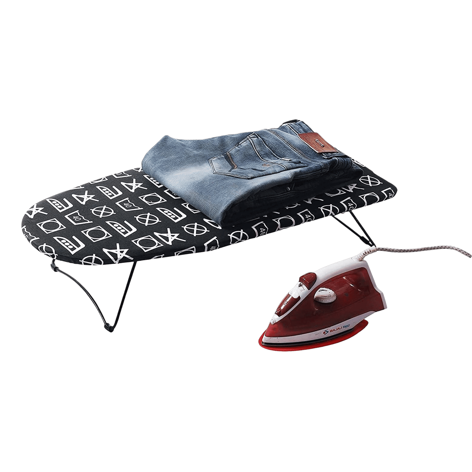 Peng Essentials Table Top Ironing Board (PNGIRNB20, Black)_6
