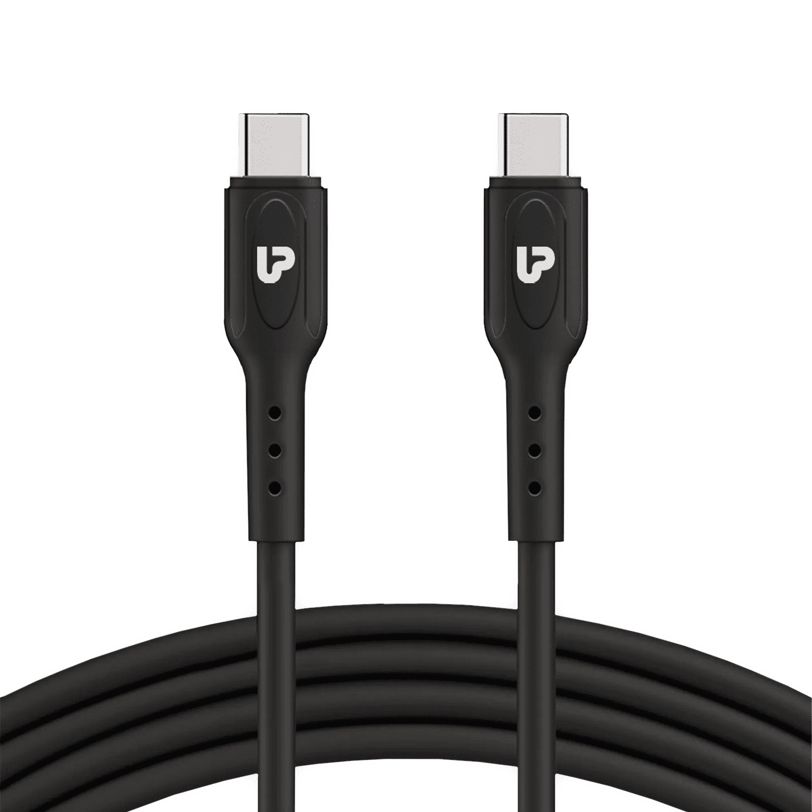 ultraprolink Mach 38W Type A & Type C 2-Port Car Charger (Type C to Type C Cable, Qualcomm Quick Charge 3.0, Black)_3