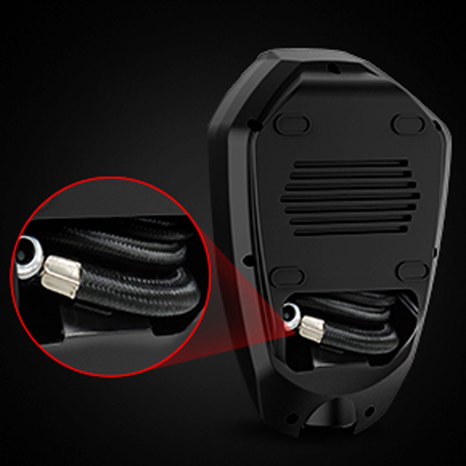 RNG EKO GREEN 1205 Predator Tyre Inflator for Cars and Bikes (3 Modes of Lighting, RNG-AIR-007, Red and Black)_11