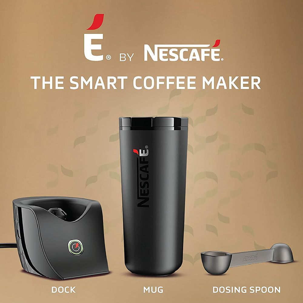 Nestle E Smart 600 Watt 1 Cups Automatic Flat White, Lungo, Creamy Iced, Espresso, Cappuccino & Latte Coffee Maker with Leak & Spill Proof (Black)_11