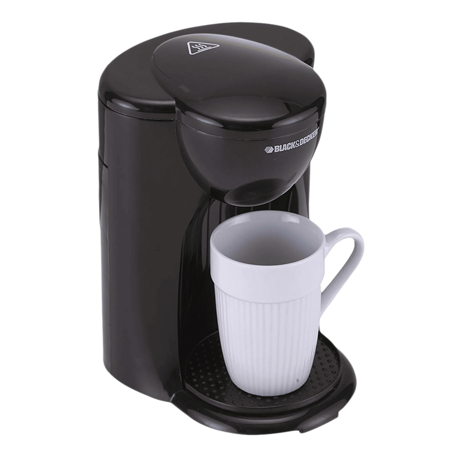 BLACK+DECKER DCM25 330 Watt 1 Cups Automatic Espresso & Drip Coffee Maker with Removable Drip Tray (Black) BLACK+DECKER DCM25 330 Watt 1 Cups Automatic Espresso & Drip Coffee Maker with Removable Drip Tray (Black)_10