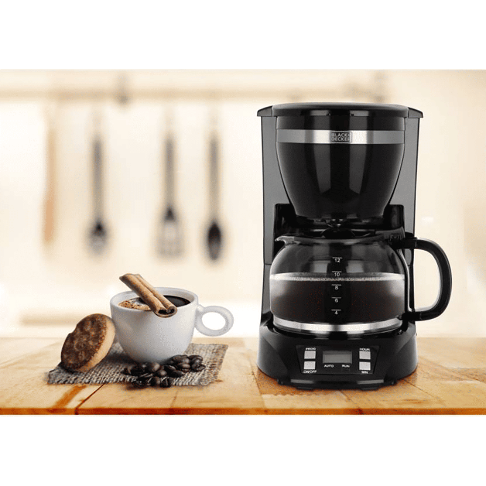 BLACK&DECKER BXCM1201IN 900 Watt 12 Cups Automatic Drip Coffee Maker with Keep Warm Function (Black)_20