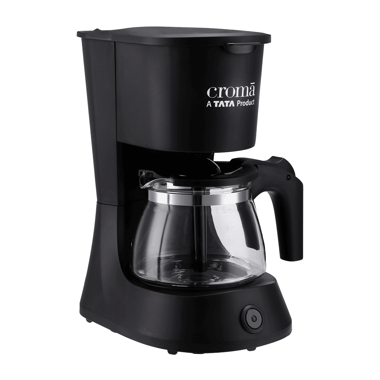 Croma 600 Watt 5 Cups Manual Drip Coffee Maker with Keep Warm Function (Black) Croma 600 Watt 5 Cups Manual Drip Coffee Maker with Keep Warm Function (Black)_4