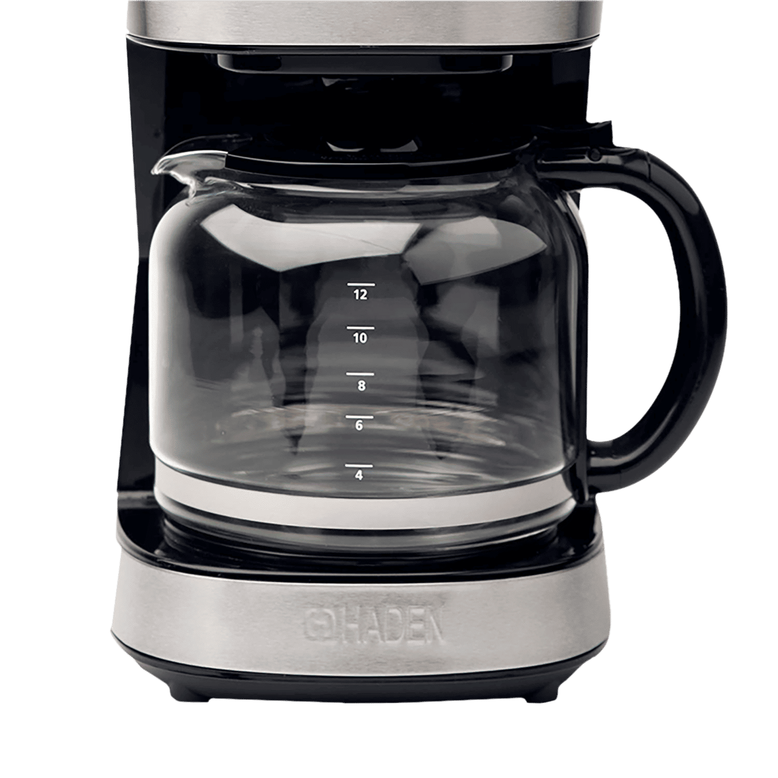 HADEN 900 Watt 12 Cups Automatic Cappuccino Coffee Maker with Boil Dry Protection (Black)_7