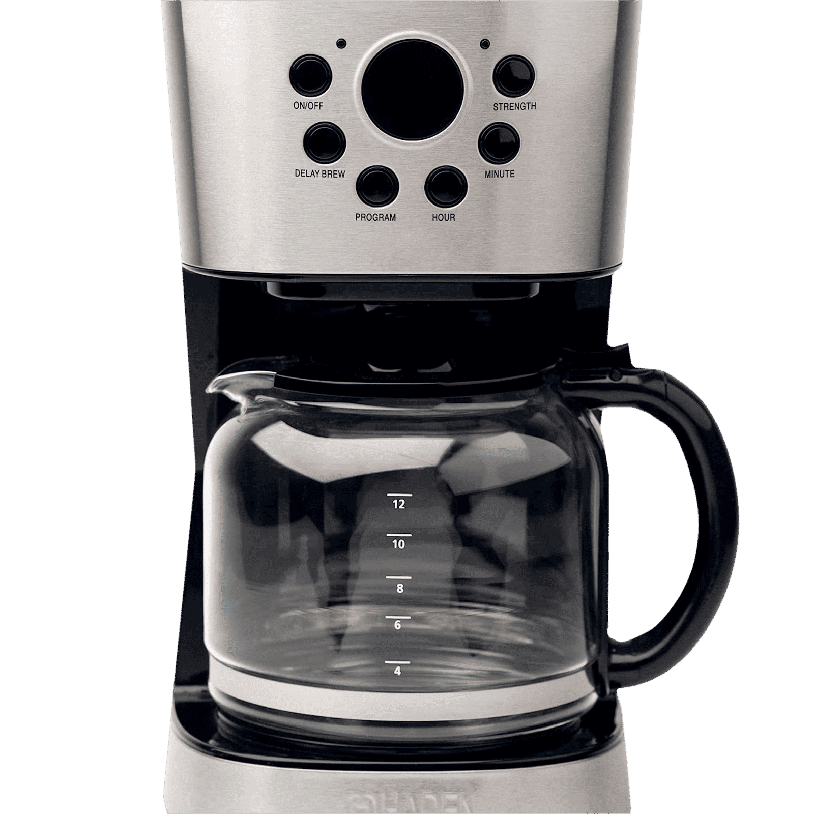 HADEN 900 Watt 12 Cups Automatic Cappuccino Coffee Maker with Boil Dry Protection (Black)_9
