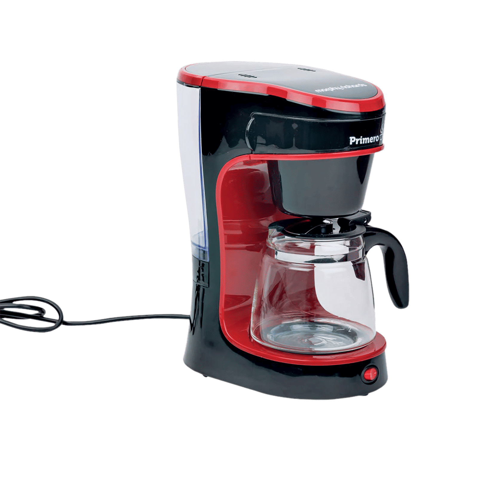 morphy richards Primero 750 Watt 6 Cups Automatic Drip Coffee Maker with Anti Drip Function (Black/Red)_9