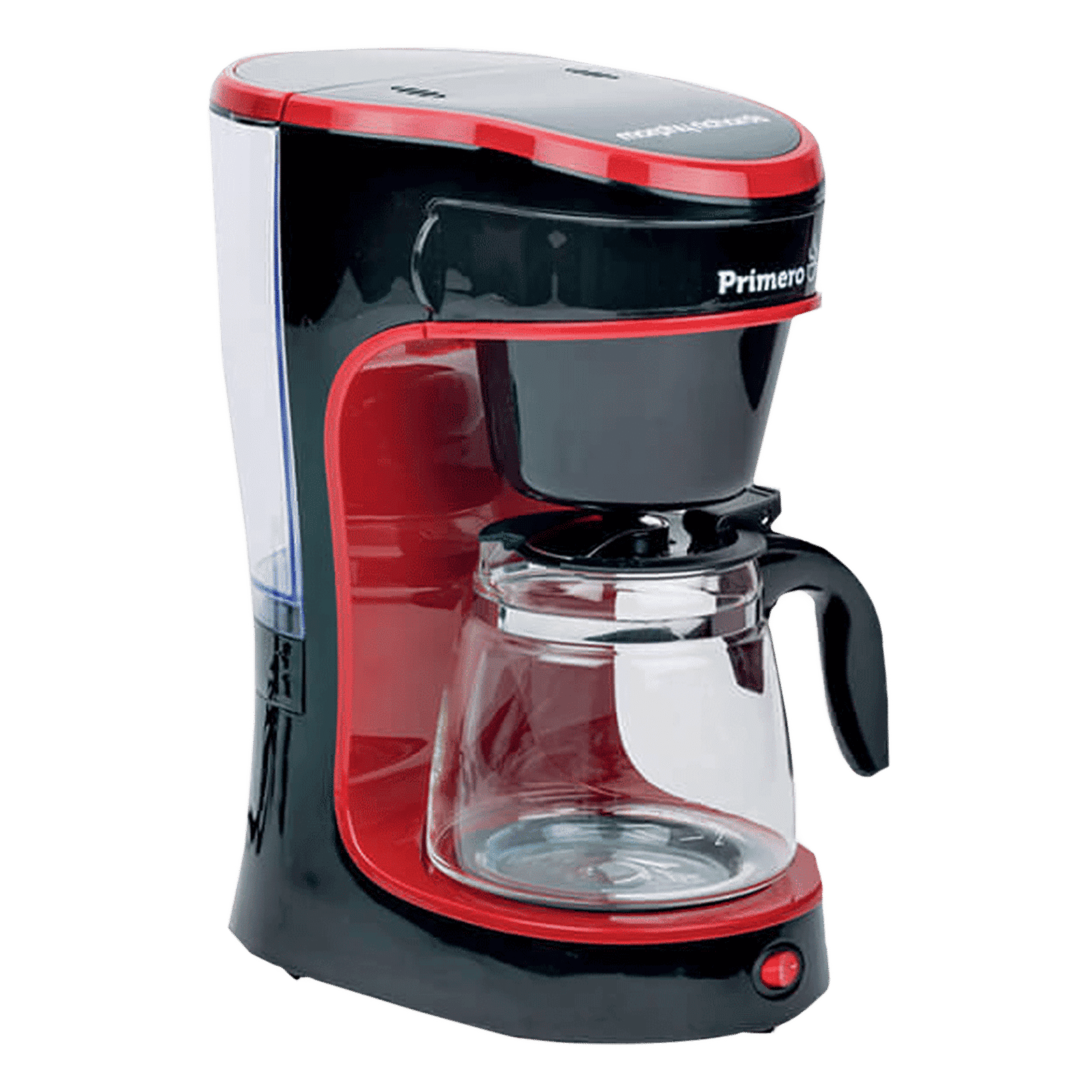 morphy richards Primero 750 Watt 6 Cups Automatic Drip Coffee Maker with Anti Drip Function (Black/Red)_4