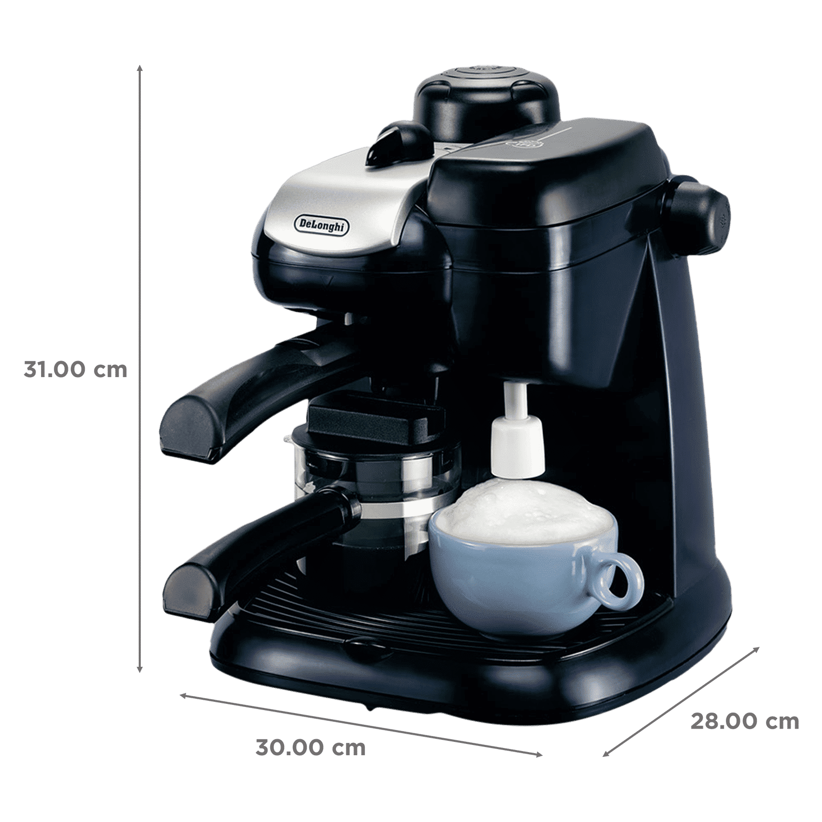 De'Longhi 800 Watt 4 Cups Automatic Drip Coffee Maker with IFD System (Blue) De'Longhi 800 Watt 4 Cups Automatic Drip Coffee Maker with IFD System (Blue)_2