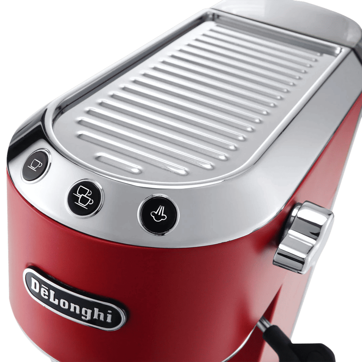De'Longhi Dedica 1300 Watt 2 Cups Semi-Automatic Espresso Coffee Maker with Thermoblock Technology (Red)_5