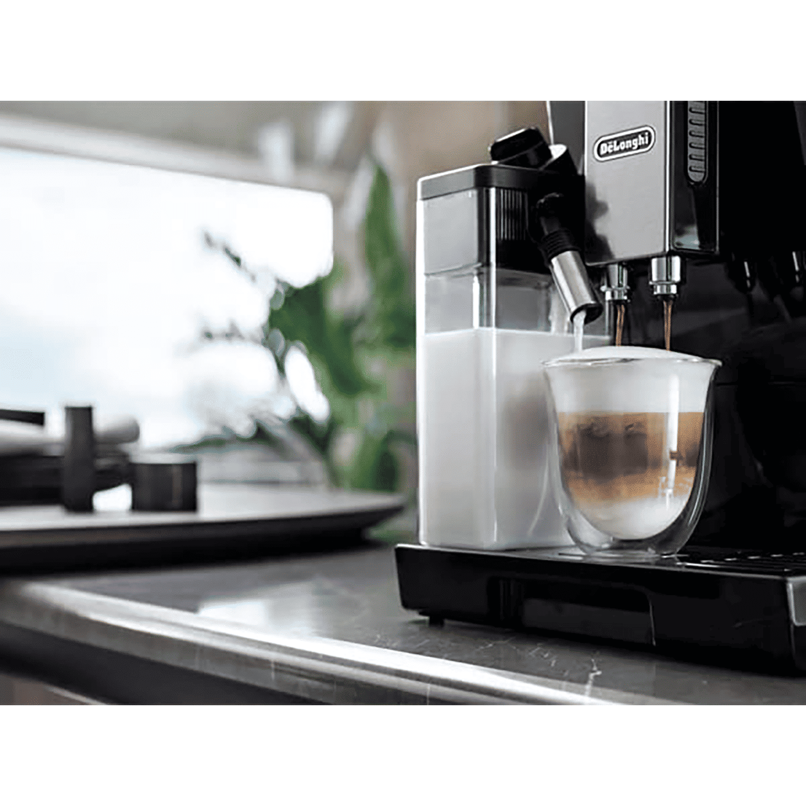 De'Longhi Eletta Cappuccino 1450 Watt 2 Cups Automatic Cappuccino & Espresso Coffee Maker with Grinding Technology (Black)_13