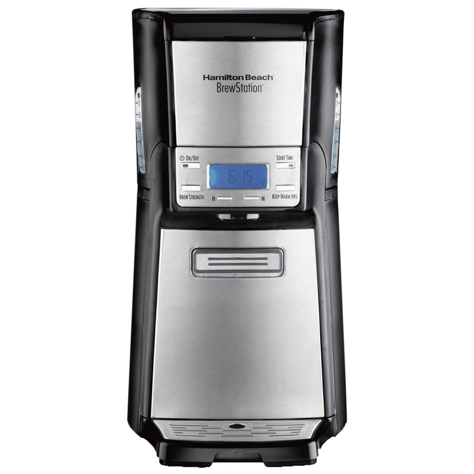 Hamilton Beach 130 Watt 12 Cups Automatic Espresso Coffee Maker with Keep Warm Function (Silver)_1