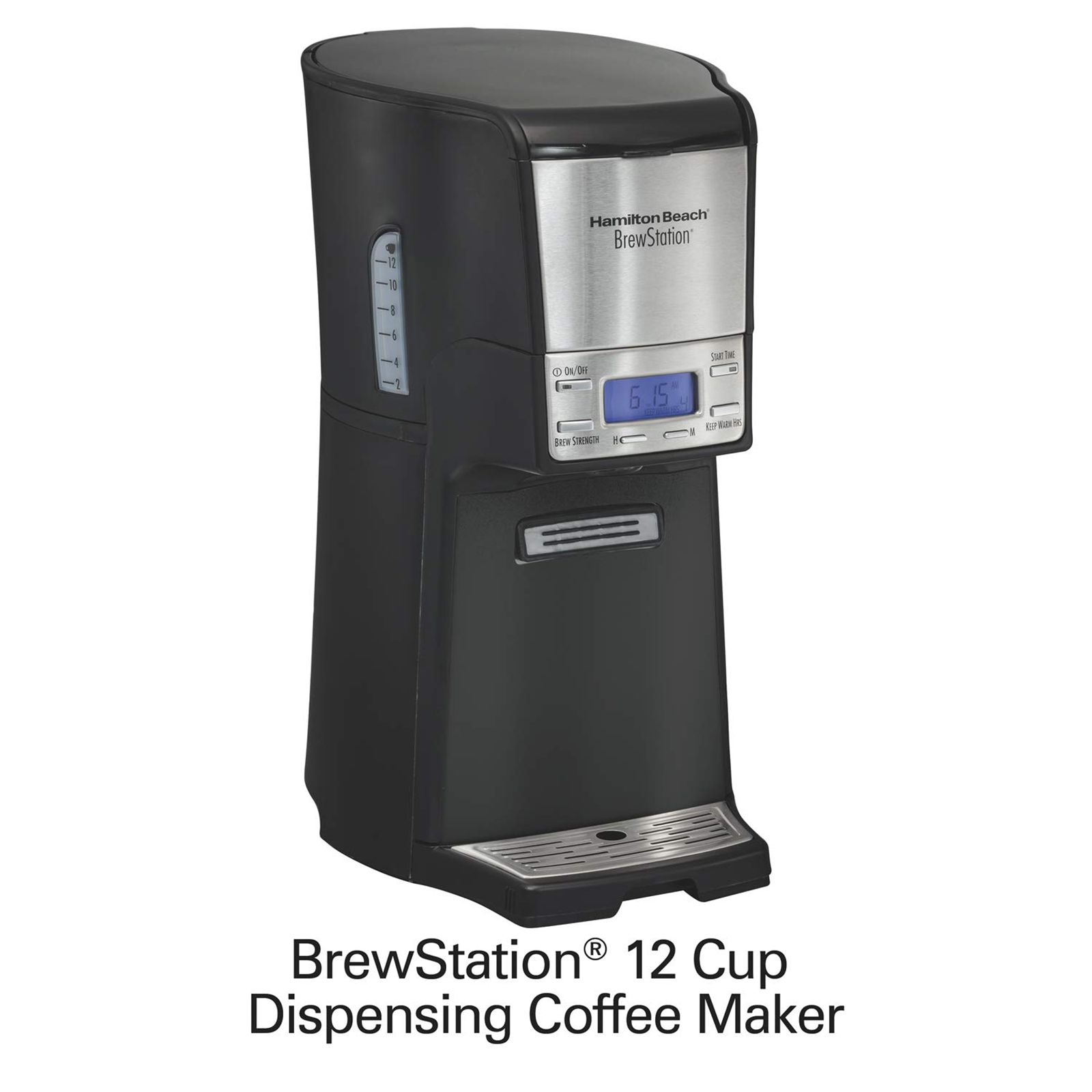 Hamilton Beach 130 Watt 12 Cups Automatic Espresso Coffee Maker with Keep Warm Function (Silver)_9