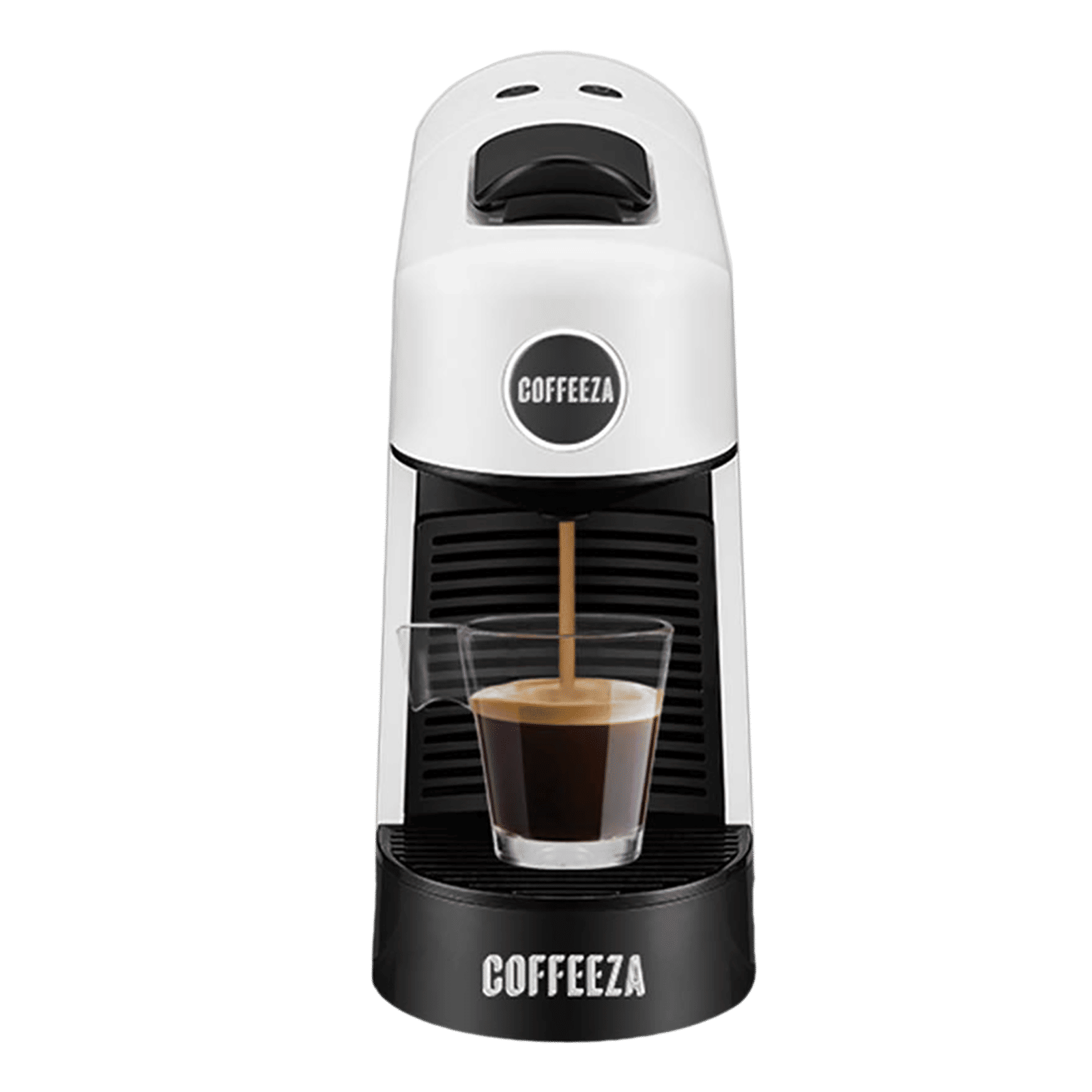 COFFEEZA Finero Next 20 Cups Automatic Espresso, Lungo & Americano Coffee Maker with Quick Warmup (White)_1