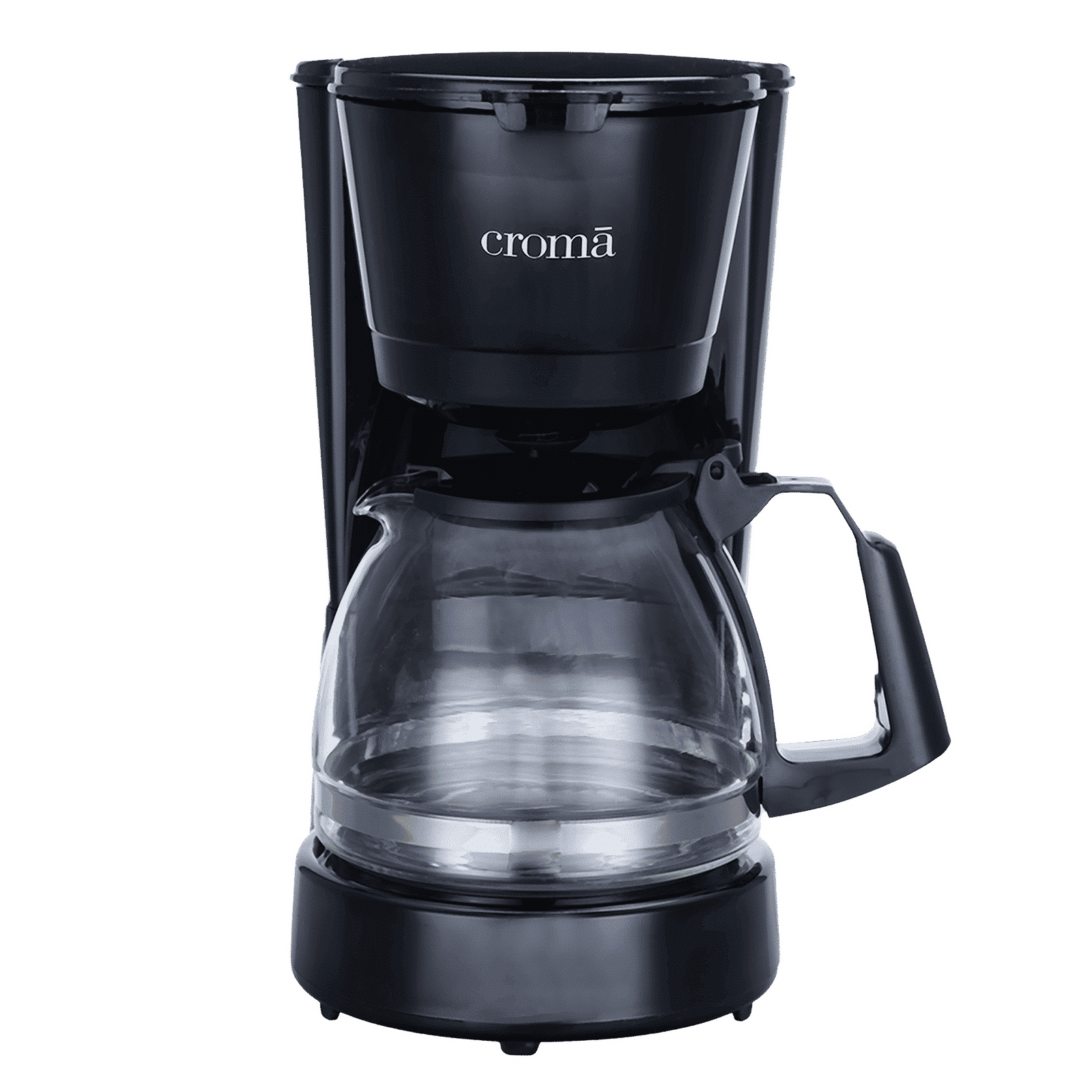 Croma 600 Watt 5 Cups Manual Black Coffee Maker with Rust Resistant (Black)_13