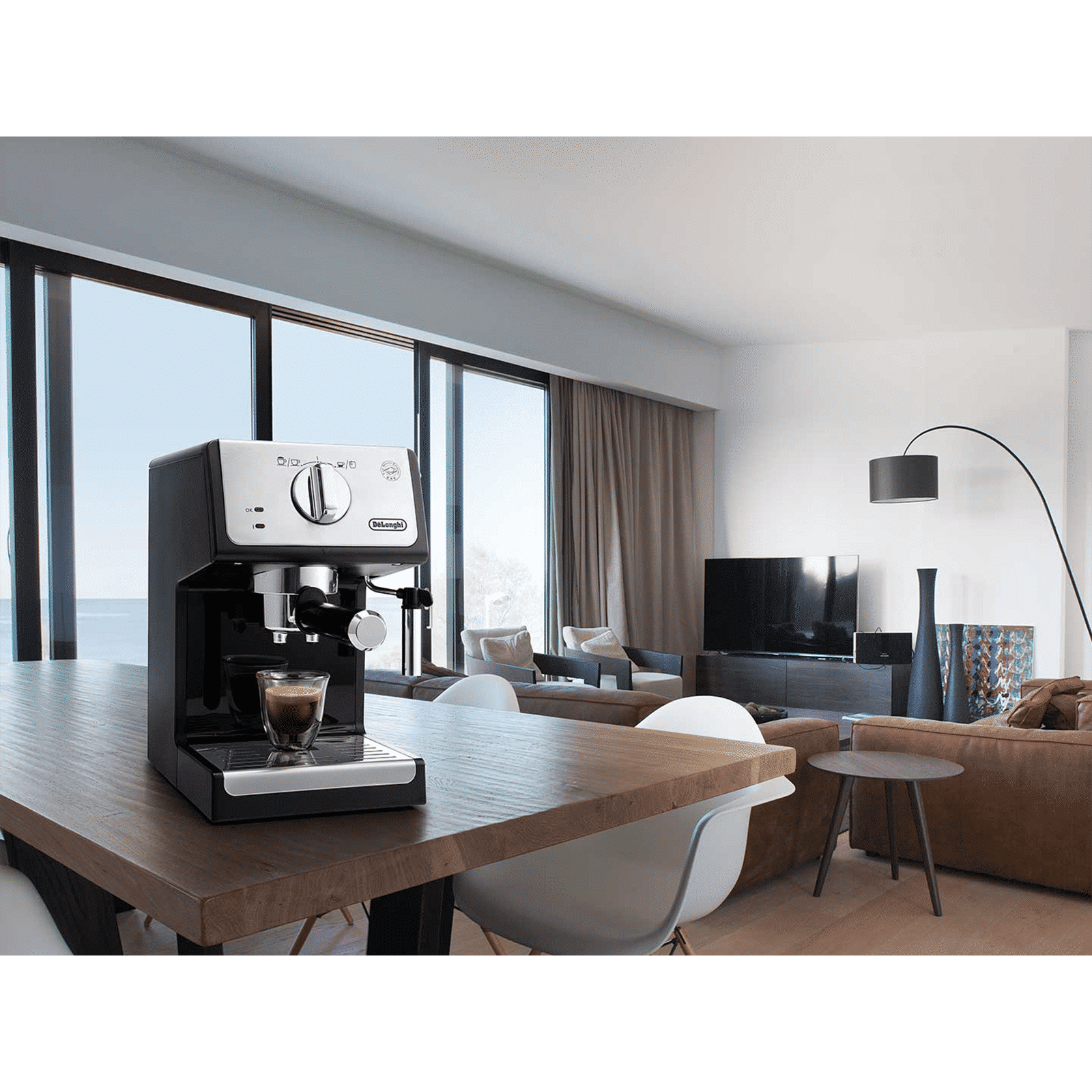 De'Longhi Active Line ECP33.21.BK 2 1100 Watt 2 Cups Automatic Cappuccino Coffee Maker with Thermoblock Technology (Black)_5