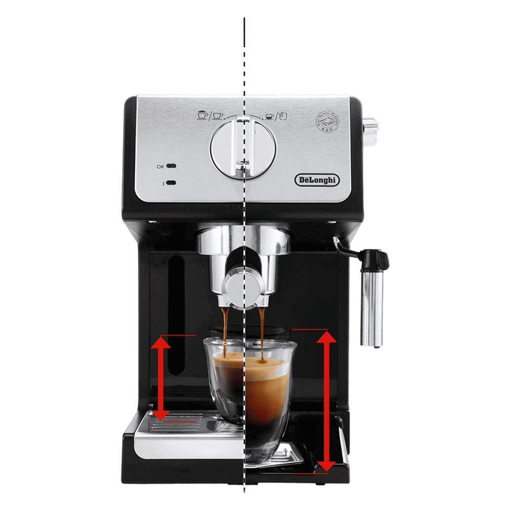 De'Longhi Active Line ECP33.21.BK 2 1100 Watt 2 Cups Automatic Cappuccino Coffee Maker with Thermoblock Technology (Black)_9