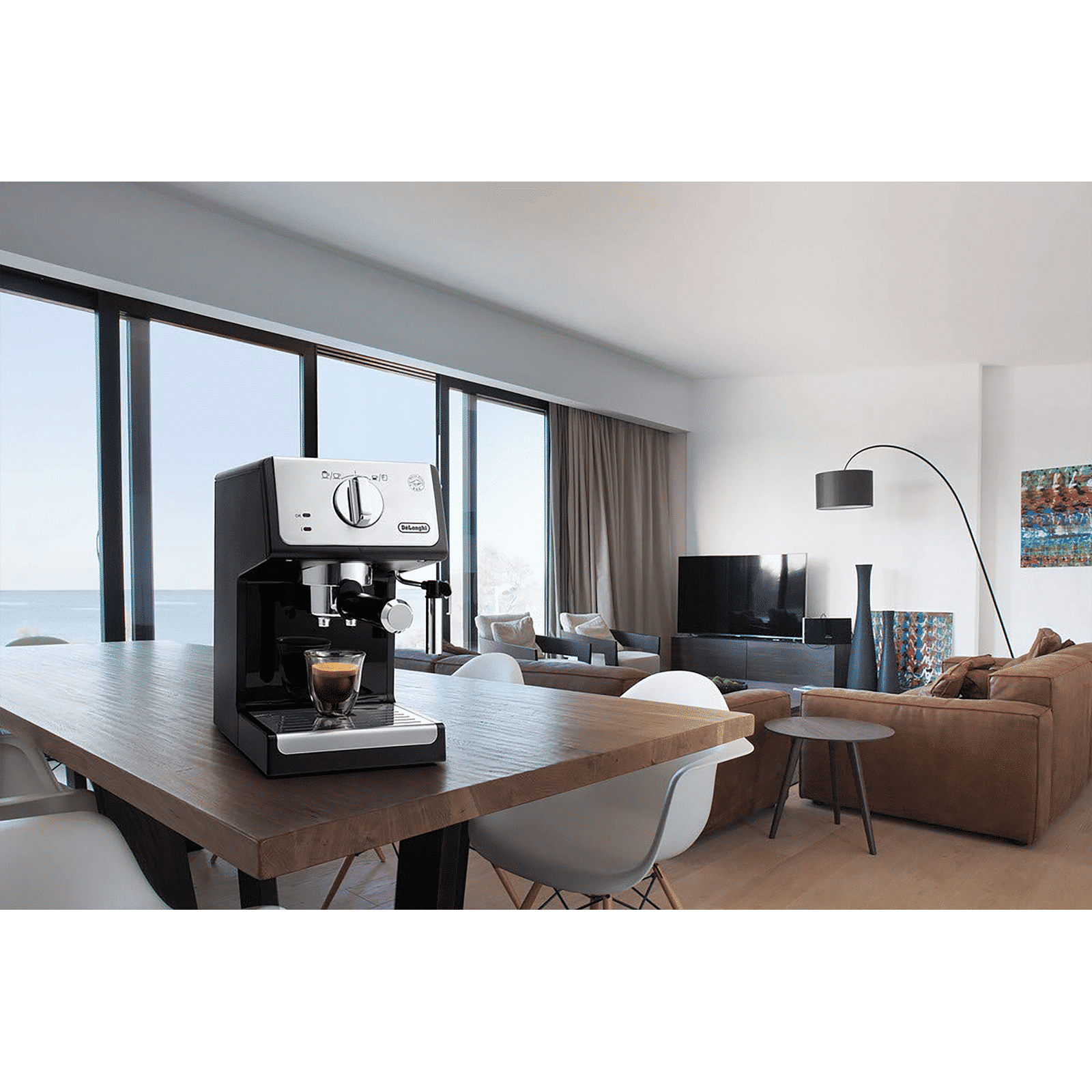 De'Longhi Active Line ECP33.21.BK 2 1100 Watt 2 Cups Automatic Cappuccino Coffee Maker with Thermoblock Technology (Black)_10