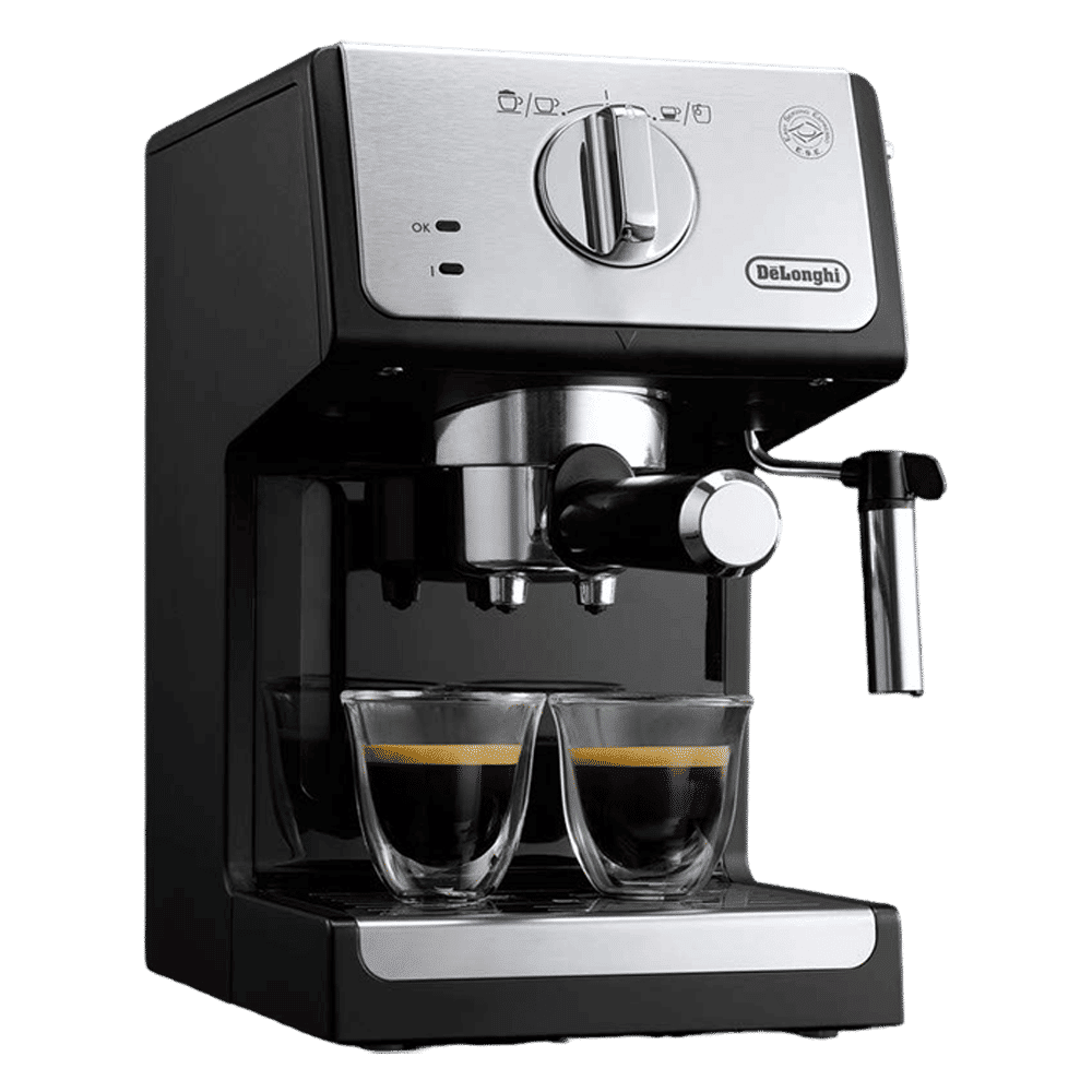 De'Longhi Active Line ECP33.21.BK 2 1100 Watt 2 Cups Automatic Cappuccino Coffee Maker with Thermoblock Technology (Black)_4