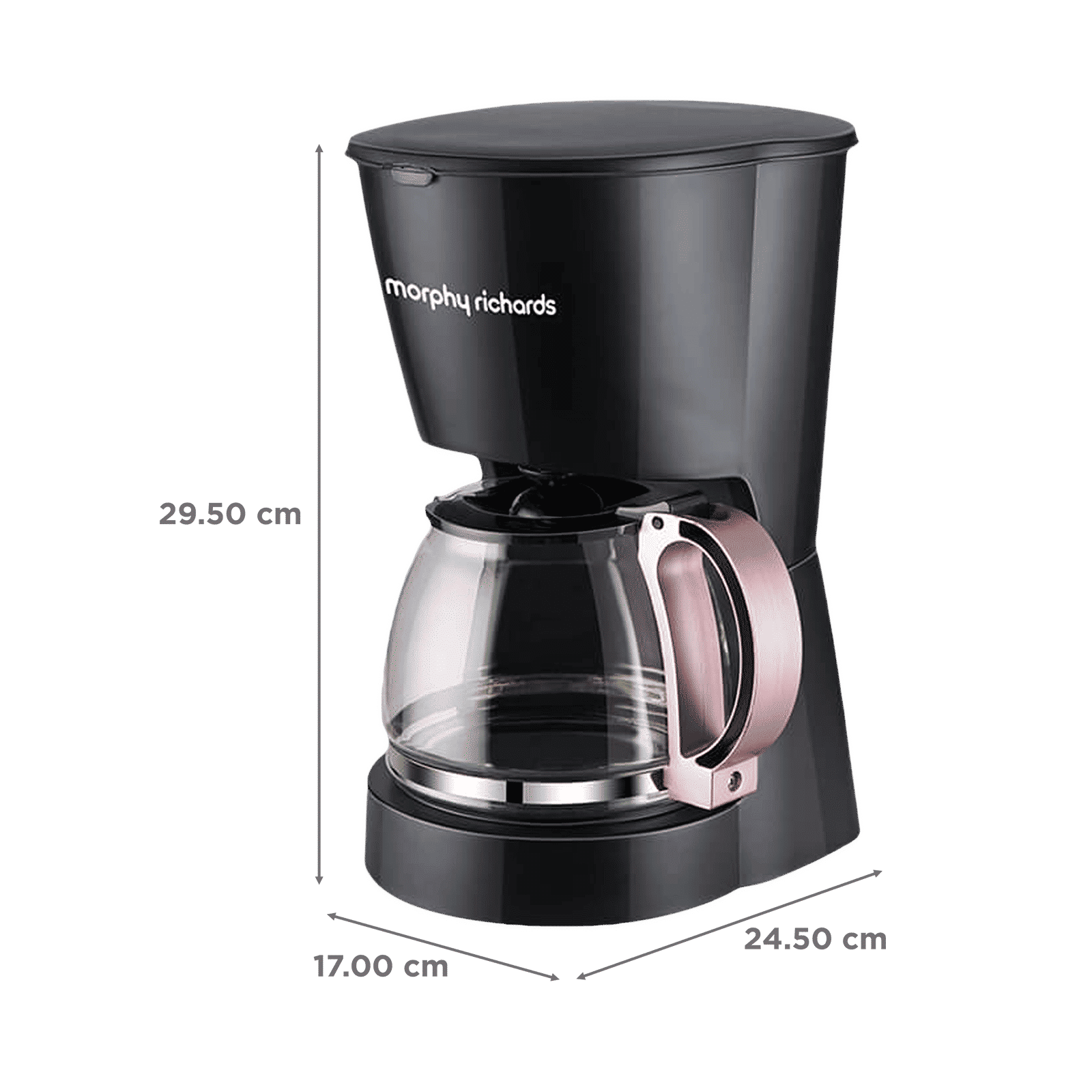 morphy richards Europa Brewmaster 750 Watt 10 Cups Automatic Black Coffee Maker with Anti Drip Function (Rose Gold) morphy richards Europa Brewmaster 750 Watt 10 Cups Automatic Black Coffee Maker with Anti Drip Function (Rose Gold)_2