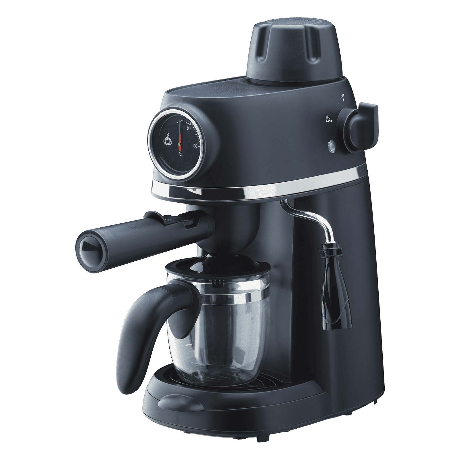 morphy richards Europa 800 Watt 4 Cups Automatic Espresso Coffee Maker with Detachable Drip Tray (Black)_4
