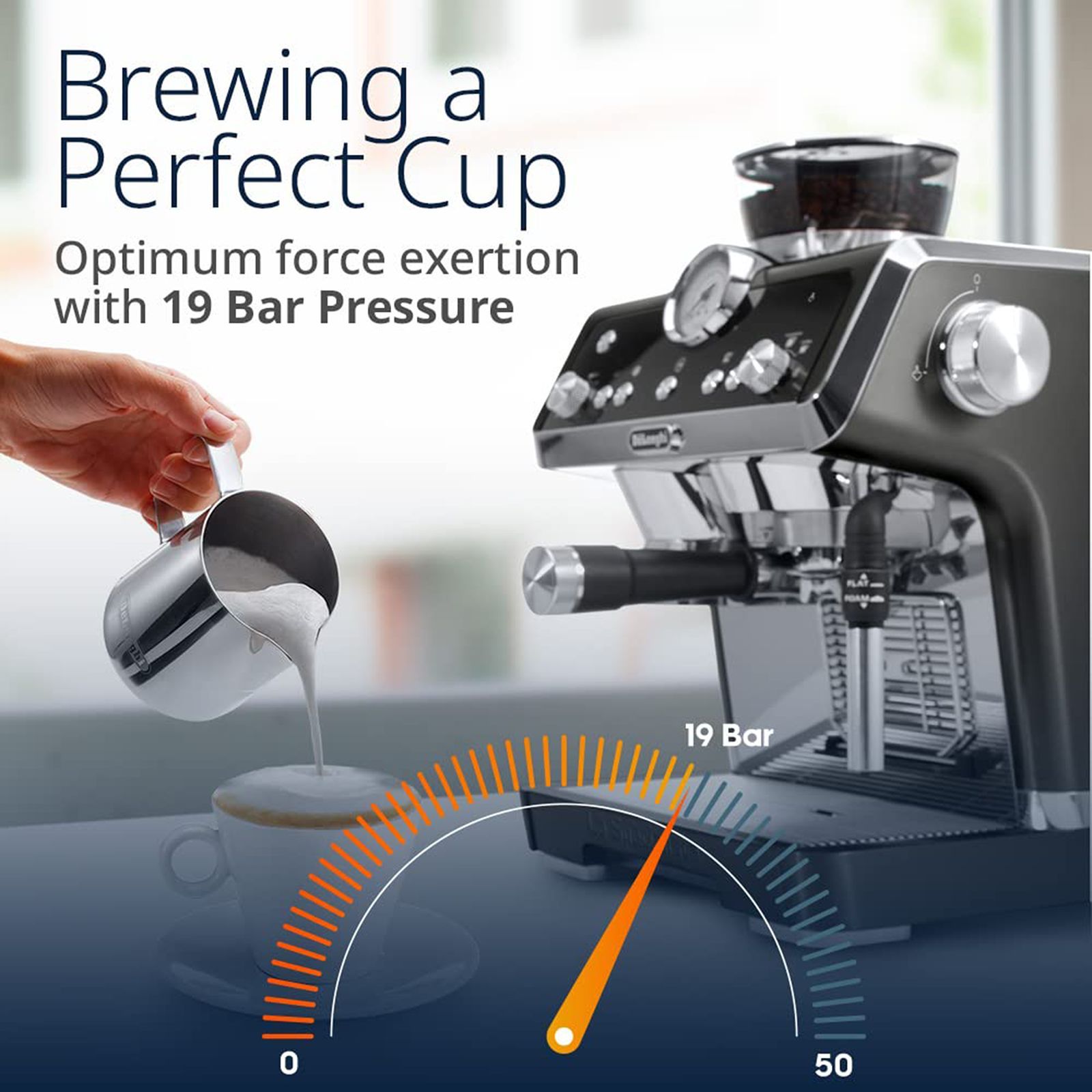 De'Longhi La Specialista Prestigio 1450 Watt 1 Cups Automatic Espresso, Americano & Long Black Coffee Maker with Sensor Grinding Technology (Black)_6