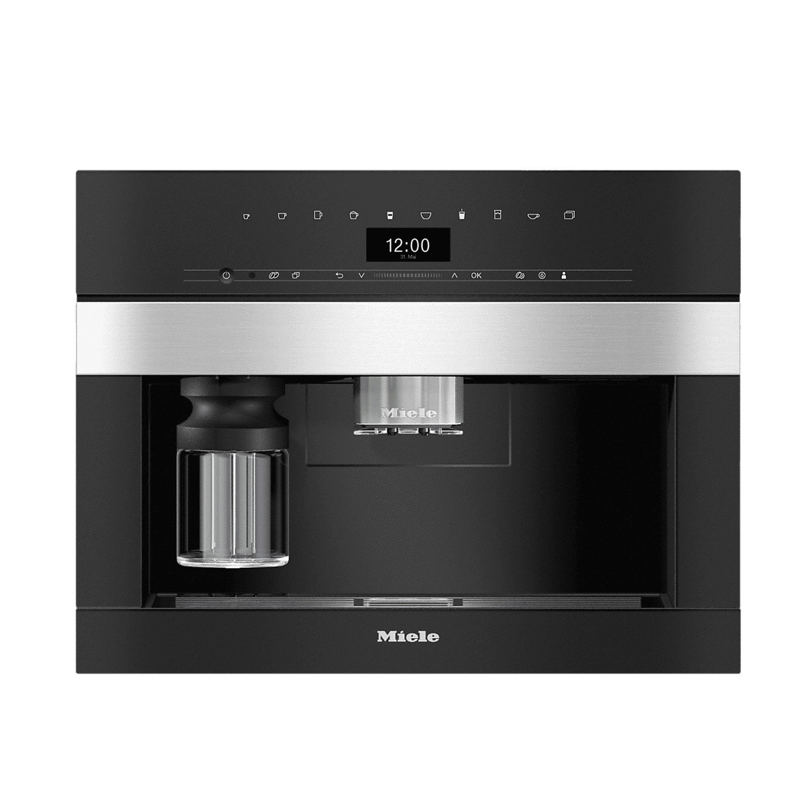 Miele CVA 7440 1500 Watt Automatic Black Coffee Maker with Cup Sensor (Obsidian black)_1