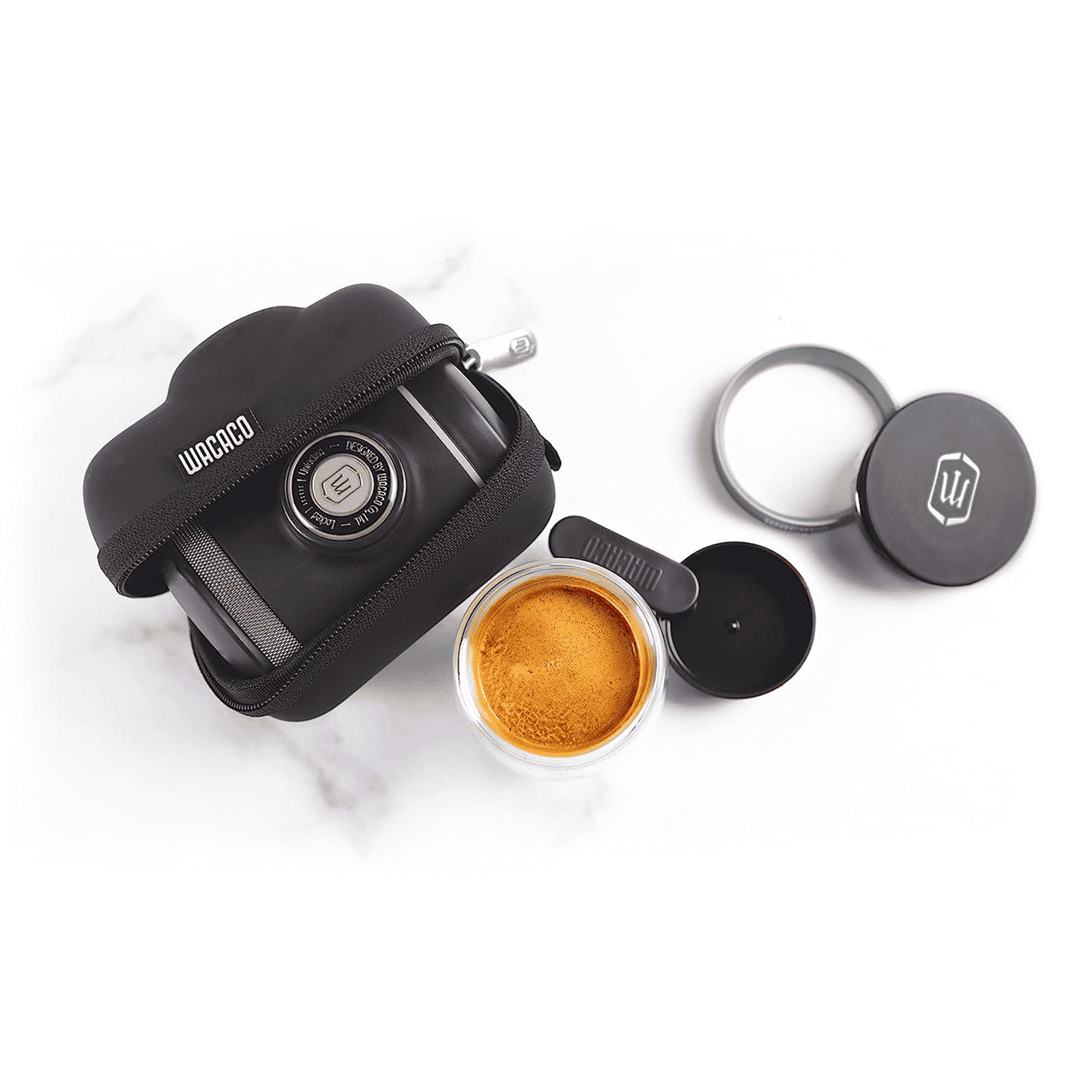 Wacaco Picopresso 120 Watt 1 Cups Manual Espresso Coffee Maker with Eco Conscious (Black)_6