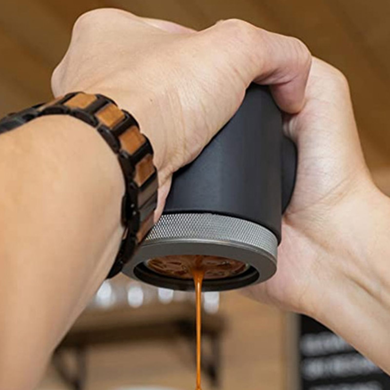 Wacaco Picopresso 120 Watt 1 Cups Manual Espresso Coffee Maker with Eco Conscious (Black)_11