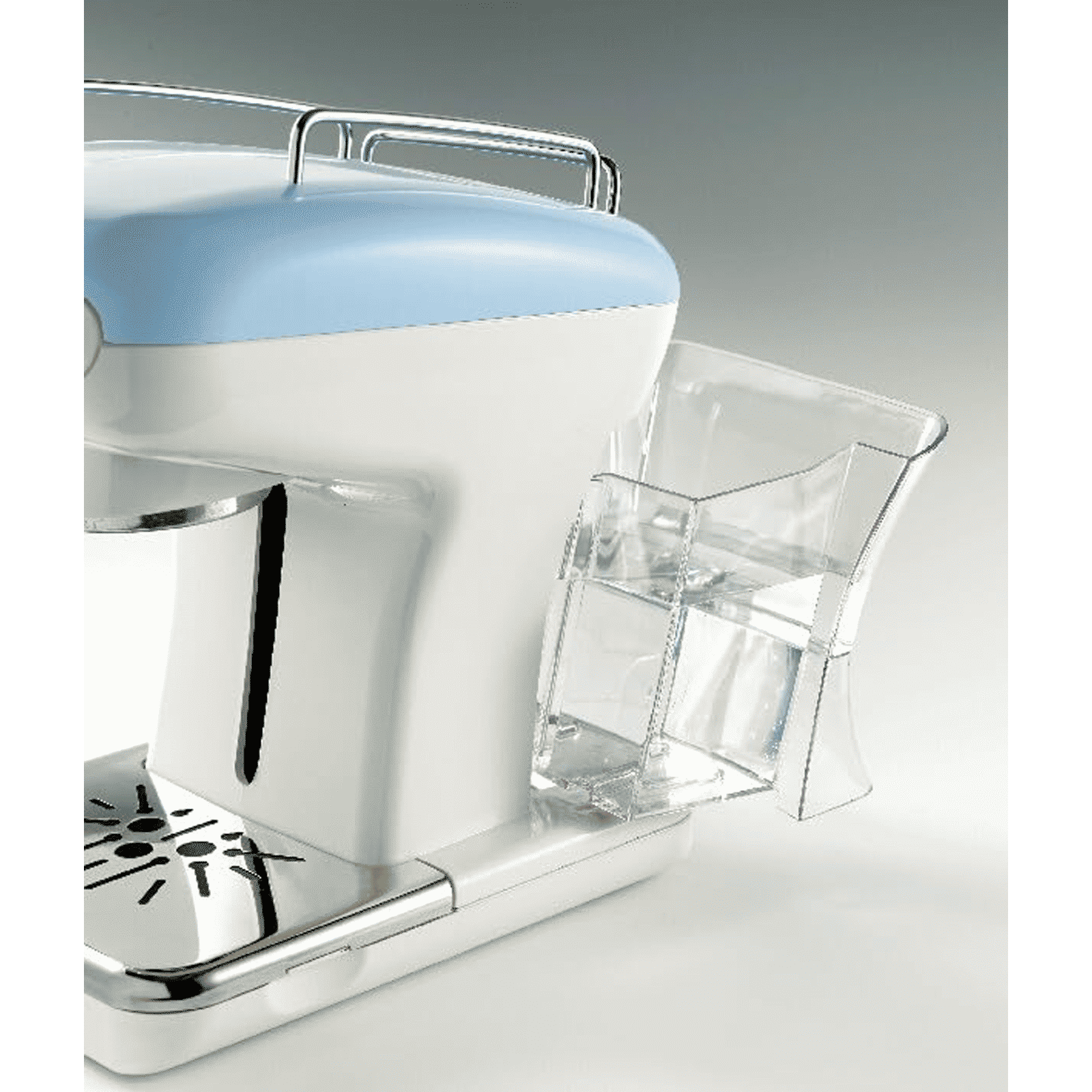 Ariete Vintage 900 Watt Automatic Espresso Coffee Maker with Removable Stainless Steel Drip Tray (Blue)_4