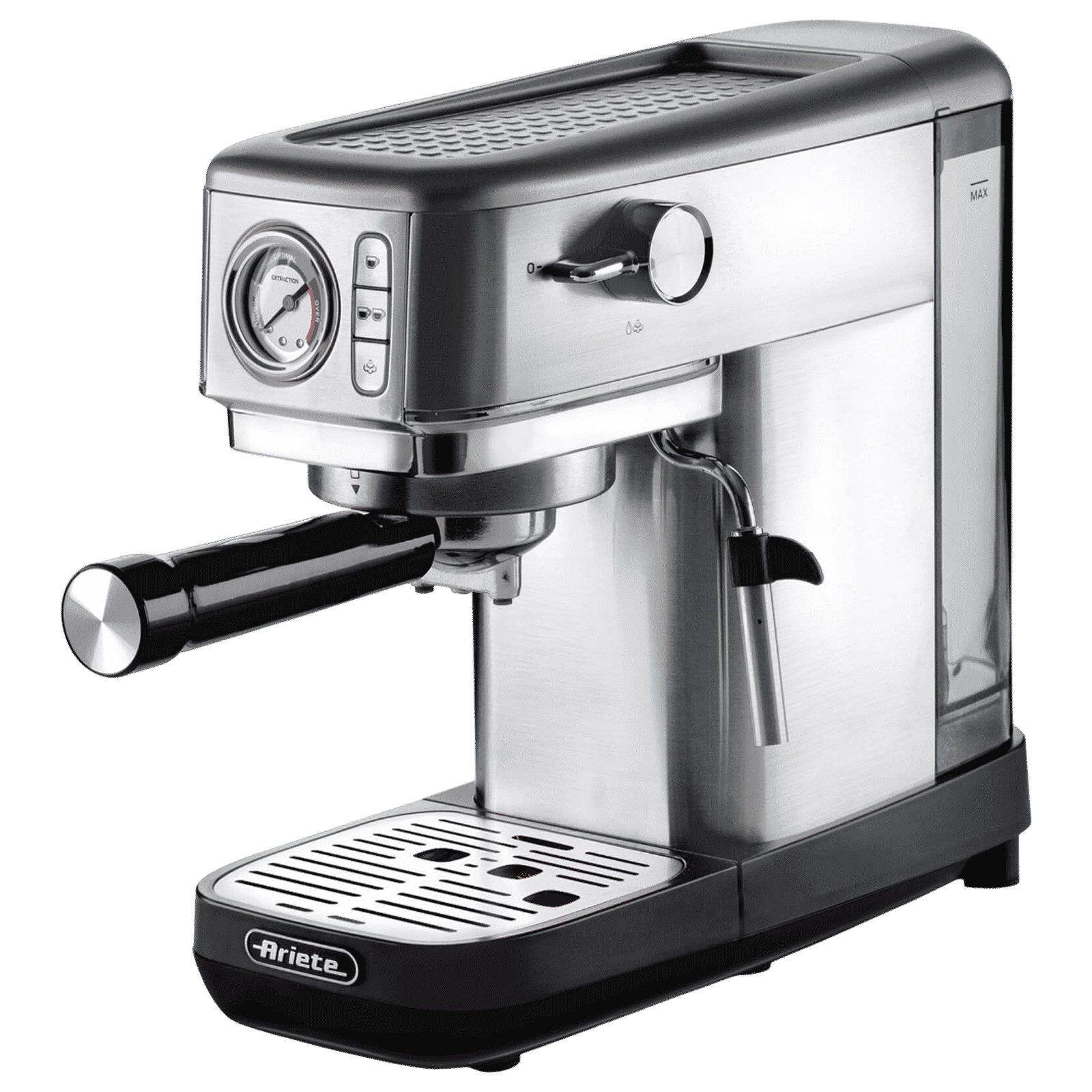 Ariete Slim Moderna 1300 Watt Automatic Espresso Coffee Maker with Reusable Filter (Silver) Ariete Slim Moderna 1300 Watt Automatic Espresso Coffee Maker with Reusable Filter (Silver)_2