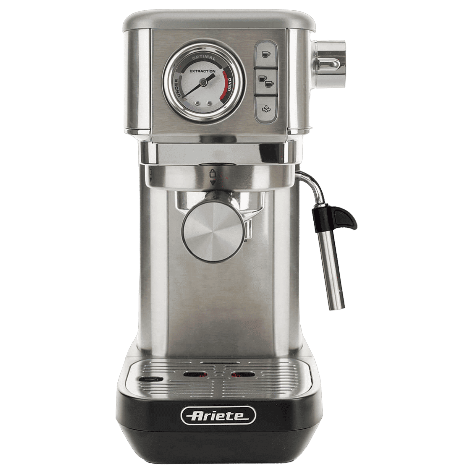 Ariete Slim Moderna 1300 Watt Automatic Espresso Coffee Maker with Reusable Filter (Silver) Ariete Slim Moderna 1300 Watt Automatic Espresso Coffee Maker with Reusable Filter (Silver)_1