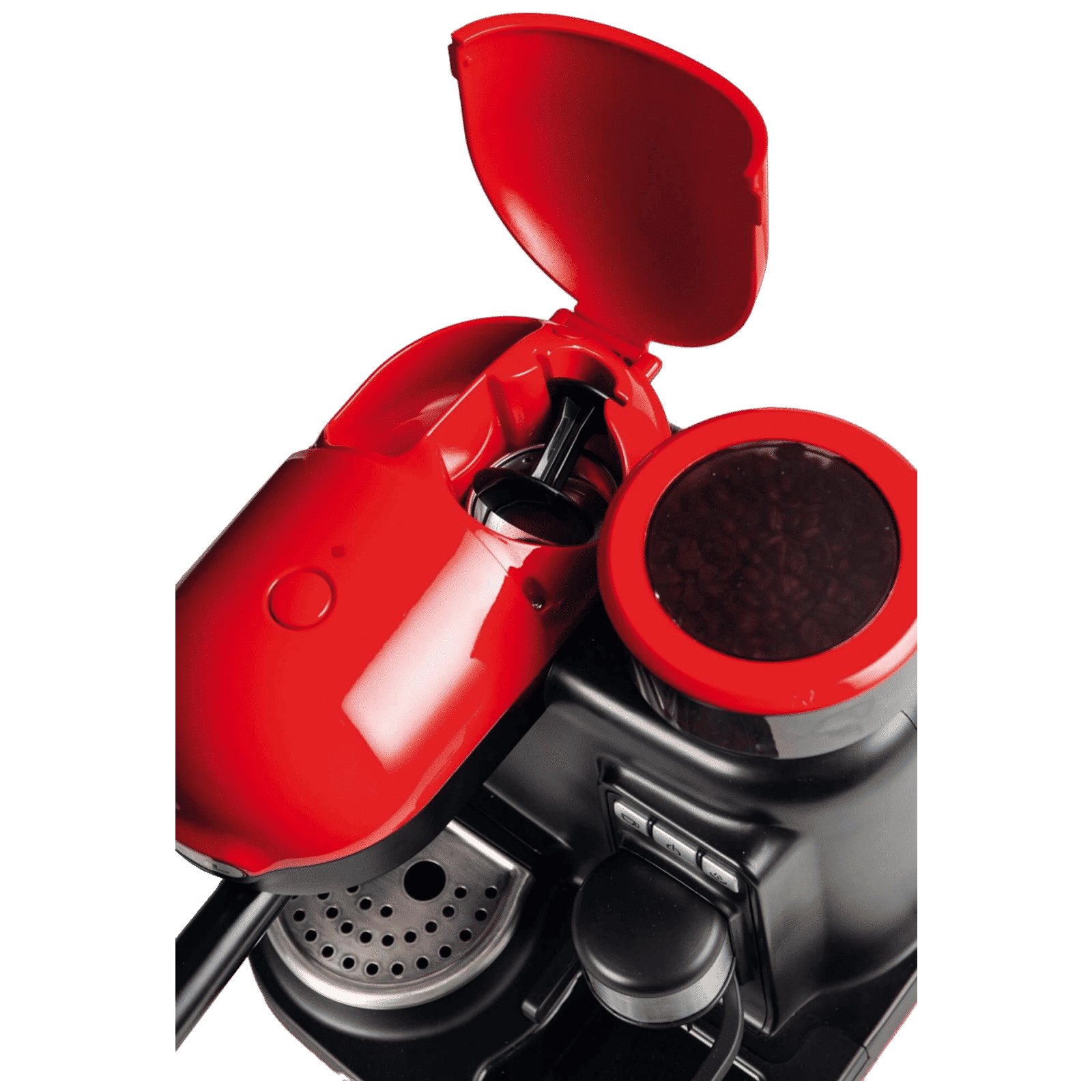 Ariete Moderna 1080 Watt 2 Cups Automatic Espresso Coffee Maker with 15 Bar Pressure (Red)_3