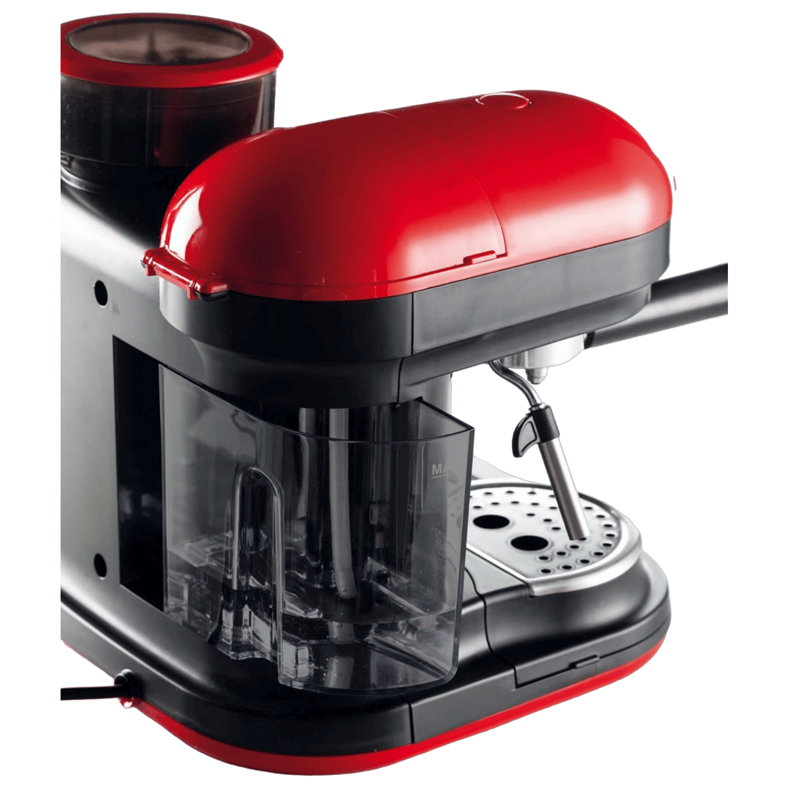 Ariete Moderna 1080 Watt 2 Cups Automatic Espresso Coffee Maker with 15 Bar Pressure (Red)_4