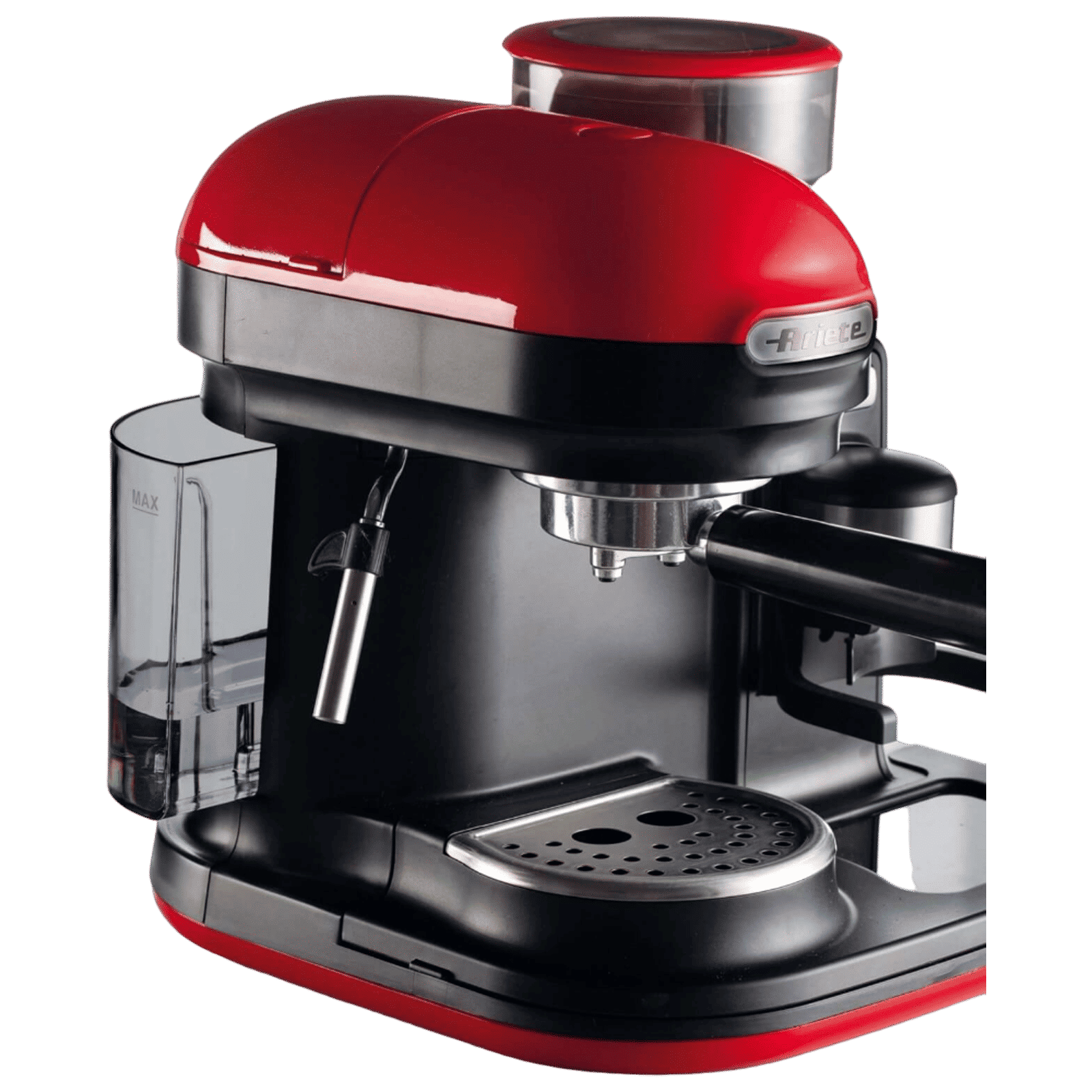 Ariete Moderna 1080 Watt 2 Cups Automatic Espresso Coffee Maker with 15 Bar Pressure (Red)_5