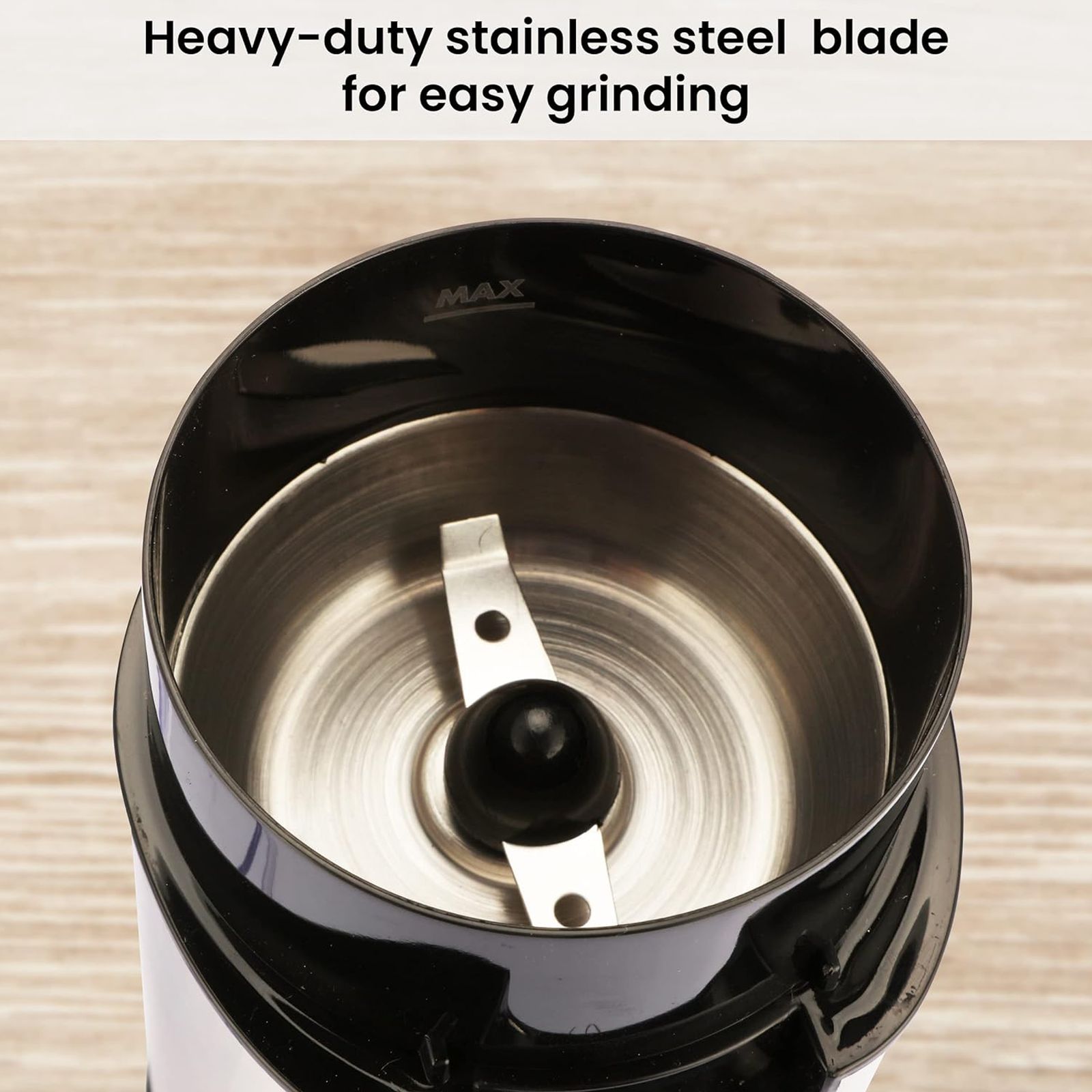 AGARO Grand Fully Automatic Coffee Grinder (Grinds Coffee Beans, 33698, Silver) AGARO Grand Fully Automatic Coffee Grinder (Grinds Coffee Beans, 33698, Silver)_6