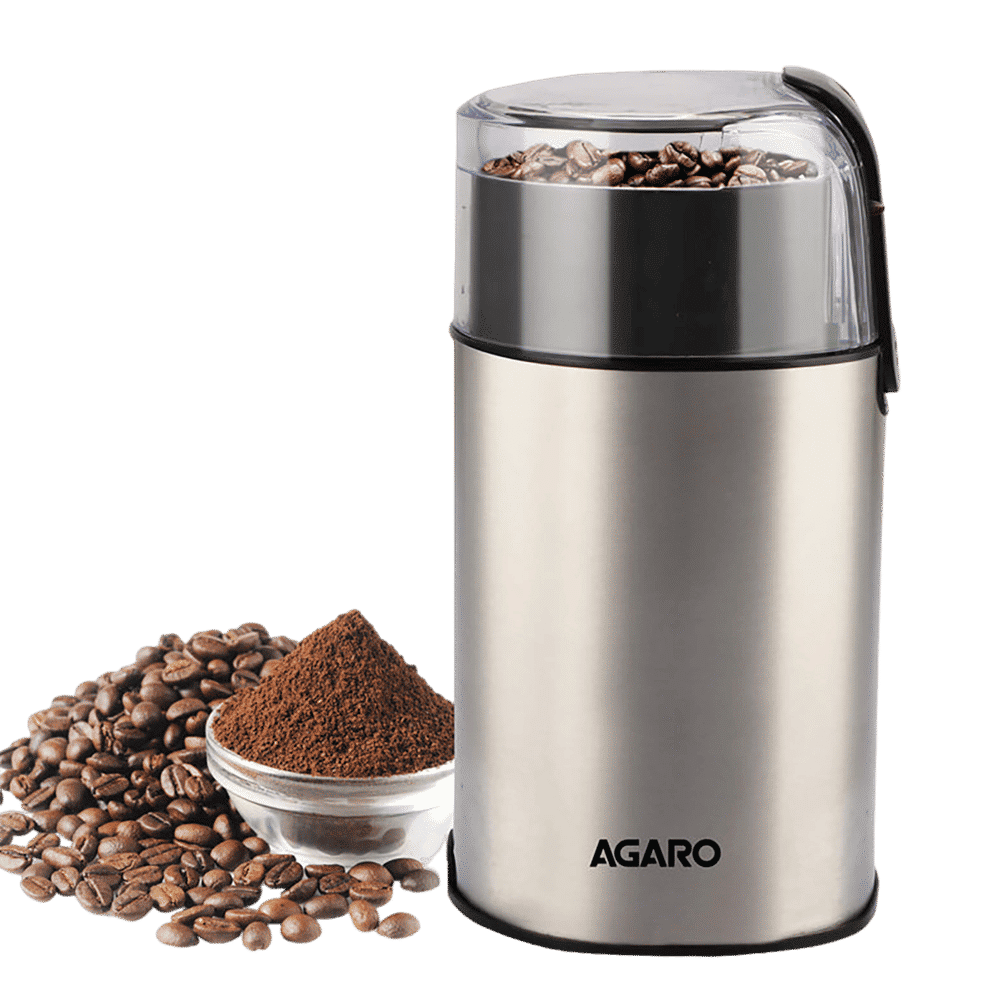 AGARO Grand Fully Automatic Coffee Grinder (Grinds Coffee Beans, 33698, Silver) AGARO Grand Fully Automatic Coffee Grinder (Grinds Coffee Beans, 33698, Silver)_9