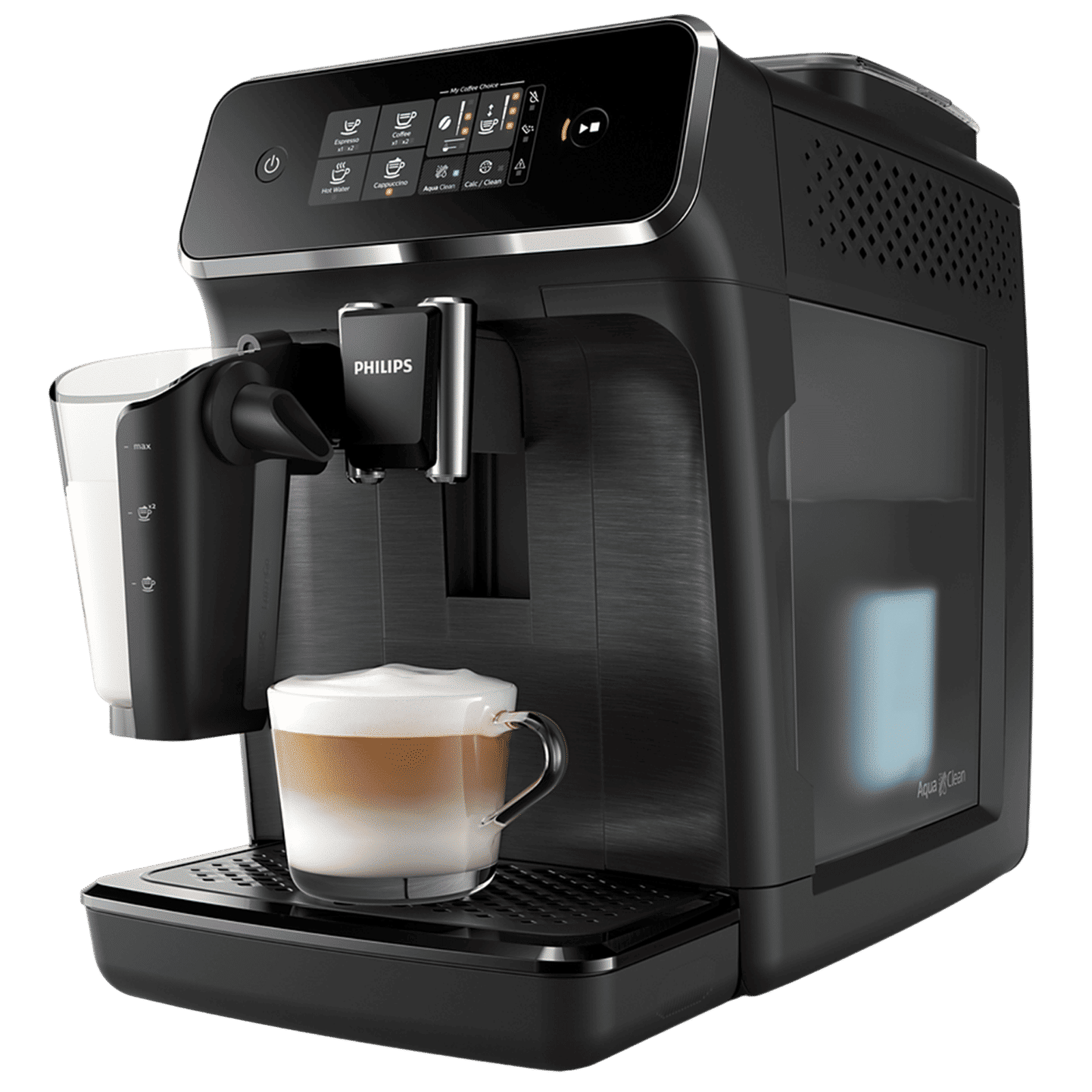 PHILIPS 2200 Series 1500 Watt Automatic Espresso, Hot Water,Coffee & Cappuccino Coffee Maker with Aroma Extract (Black)_4