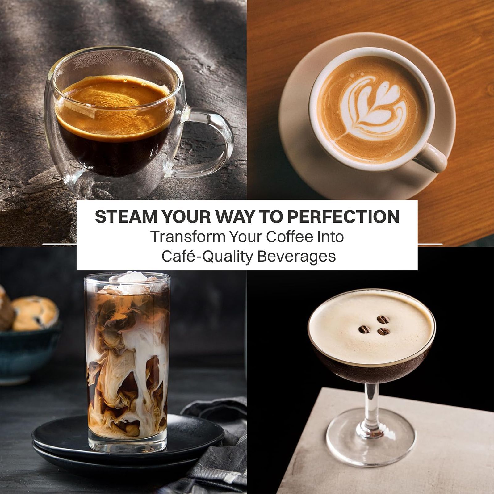 Croma Automatic Espresso, Cappuccino & Latte Coffee Maker with Auto Clean & Descaling Function (Grey)_14