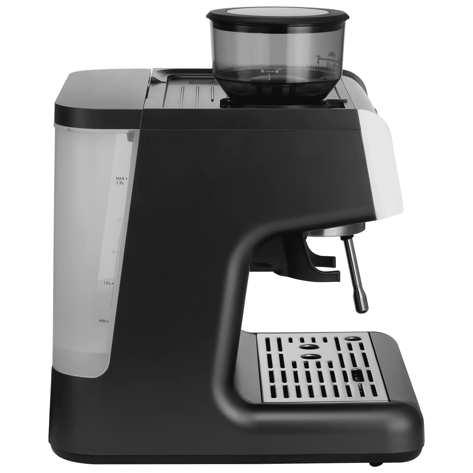 Croma Automatic Espresso, Cappuccino & Latte Coffee Maker with Auto Clean & Descaling Function (Grey)_8